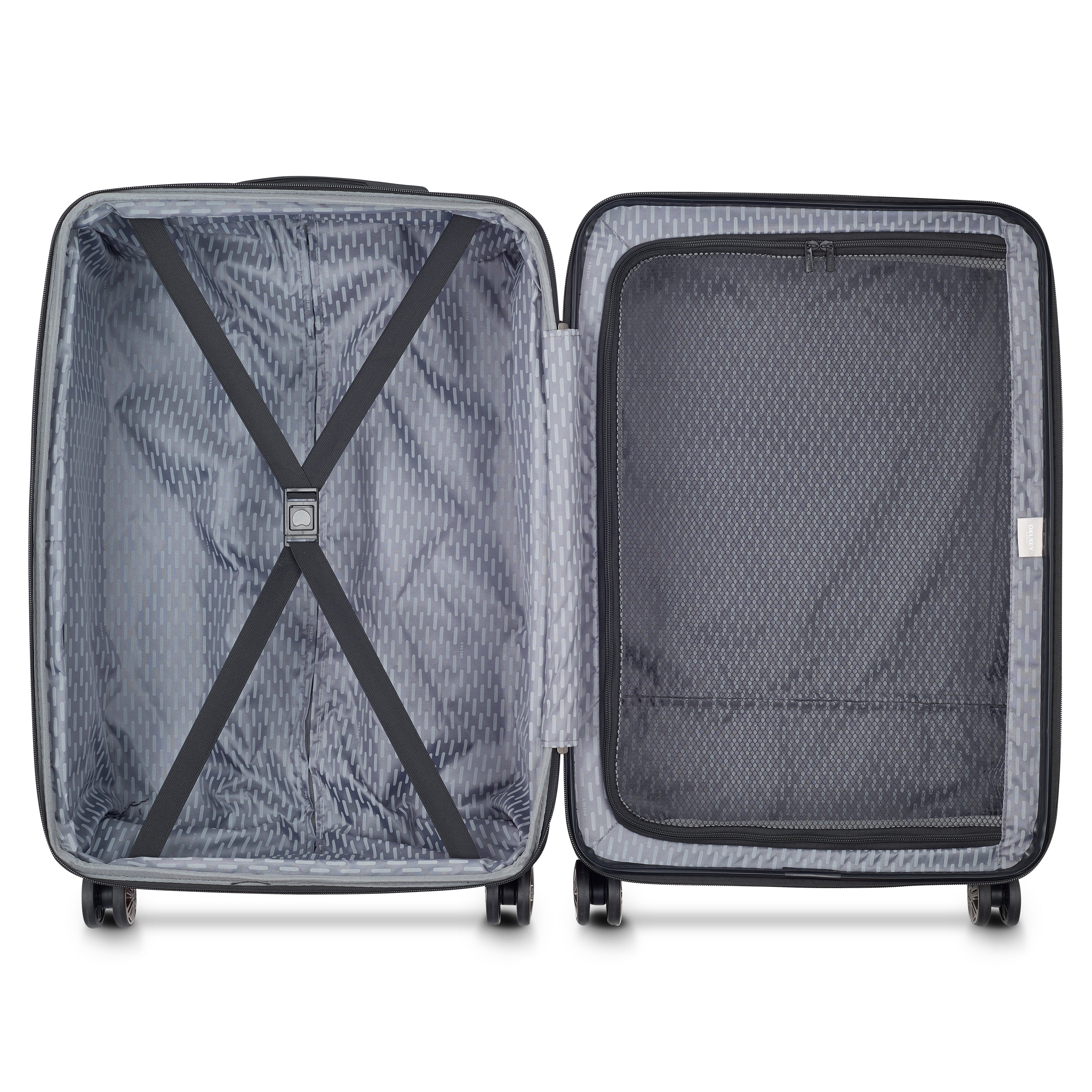 AIR ARMOUR| Suitcase Check-In Expandable 66 CM BLACK