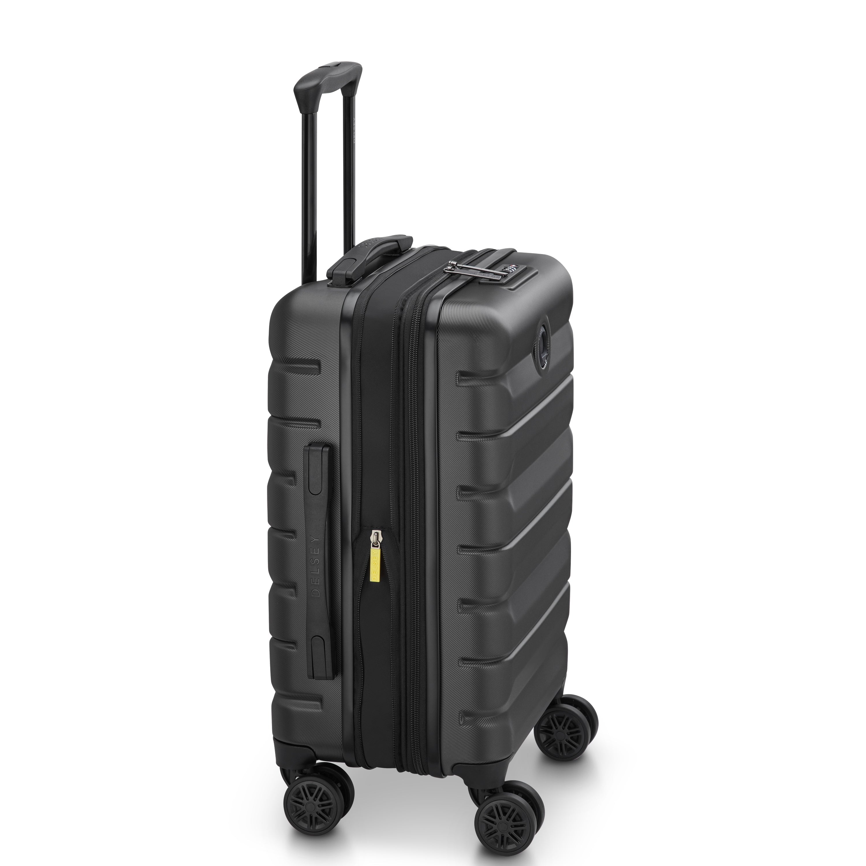 AIR ARMOUR| Suitcase Cabin Expandable 55 CM BLACK