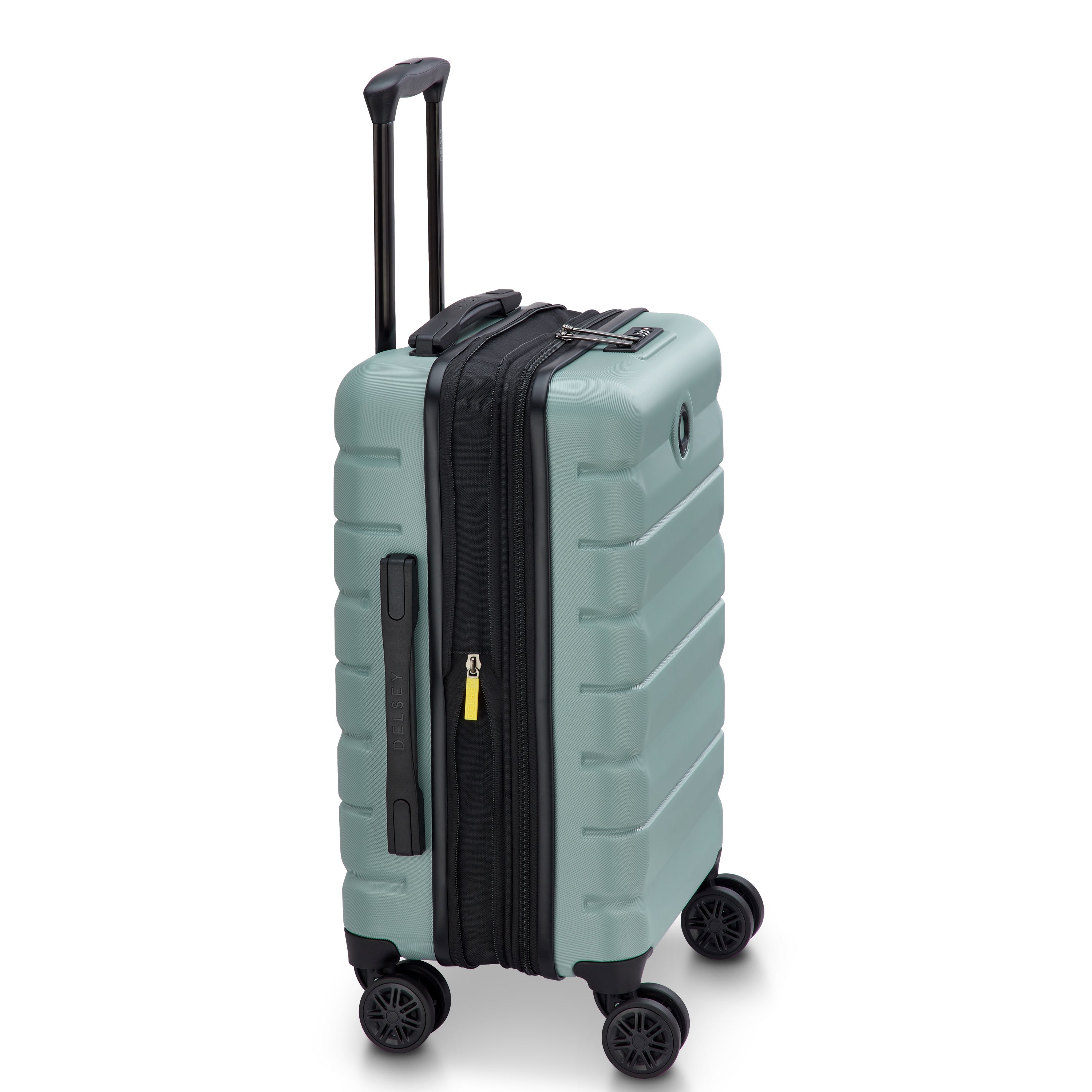 AIR ARMOUR| Suitcase Cabin Expandable 55 CM SAGE GREEN