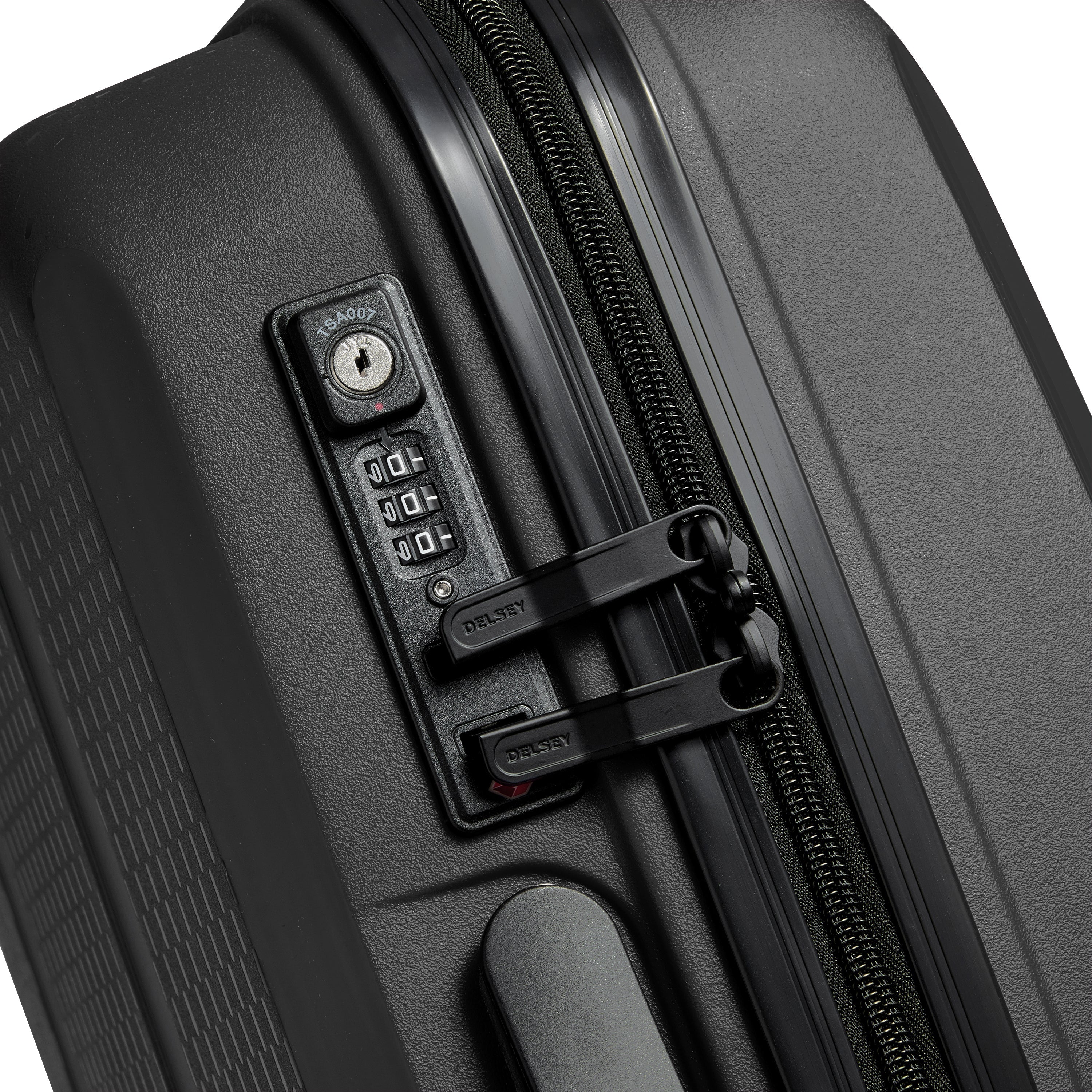 BELMONT PLUS| Suitcase Cabin slim 55 CM BLACK