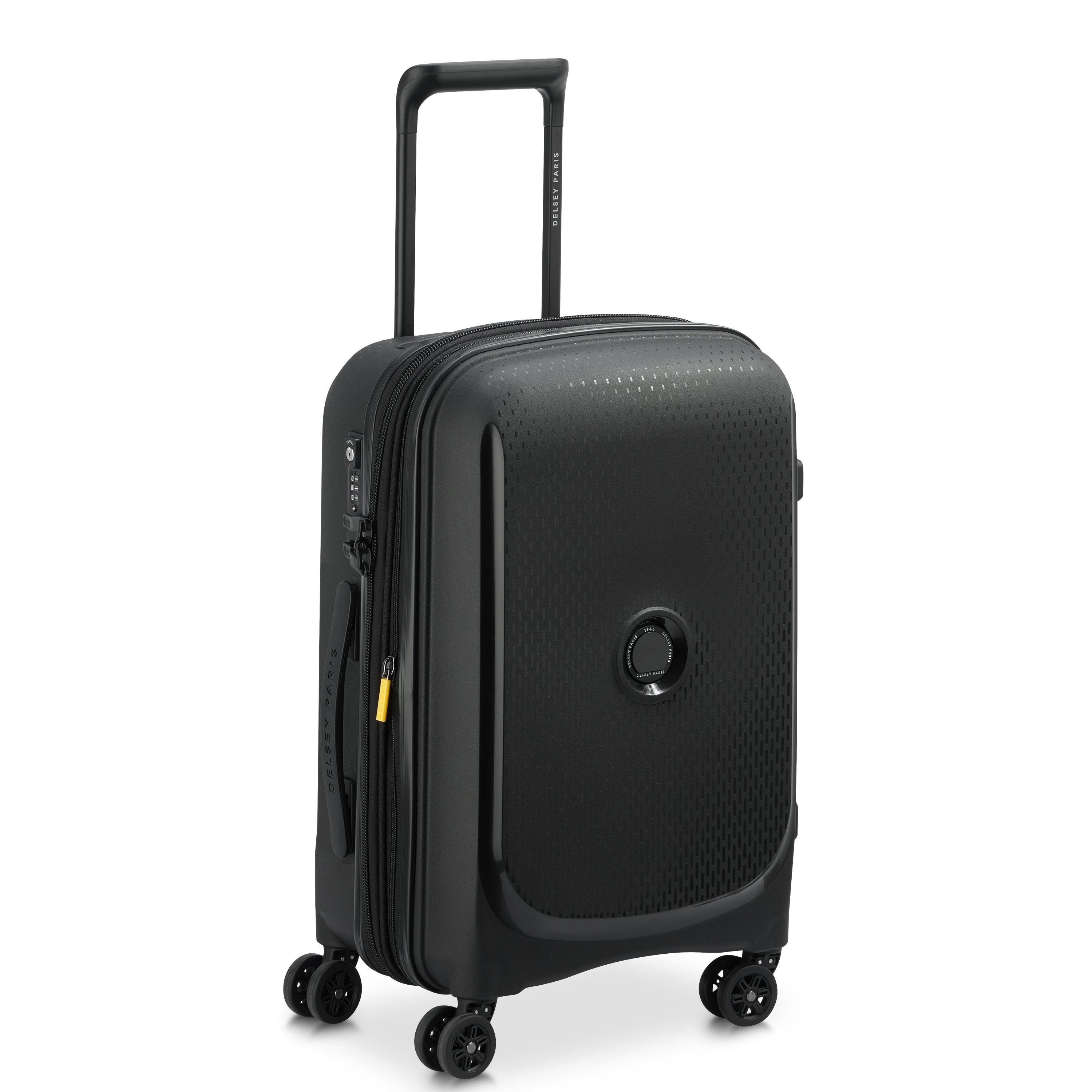 BELMONT PLUS| Koffer Kabine Erweiterbar 55 CM SCHWARZ