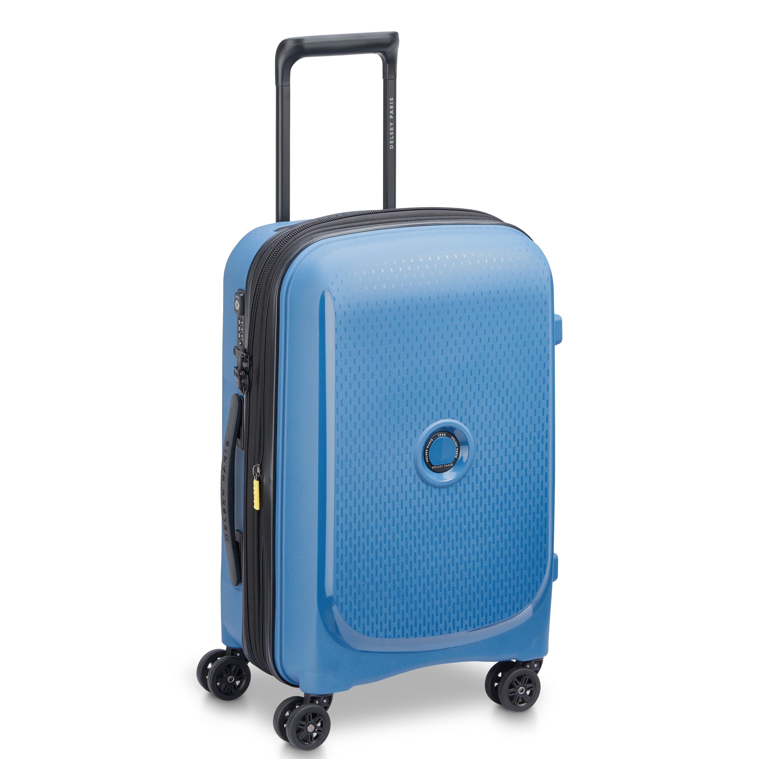 BELMONT PLUS| Valigia Cabina Espandibile 55 CM BLU ZINCO
