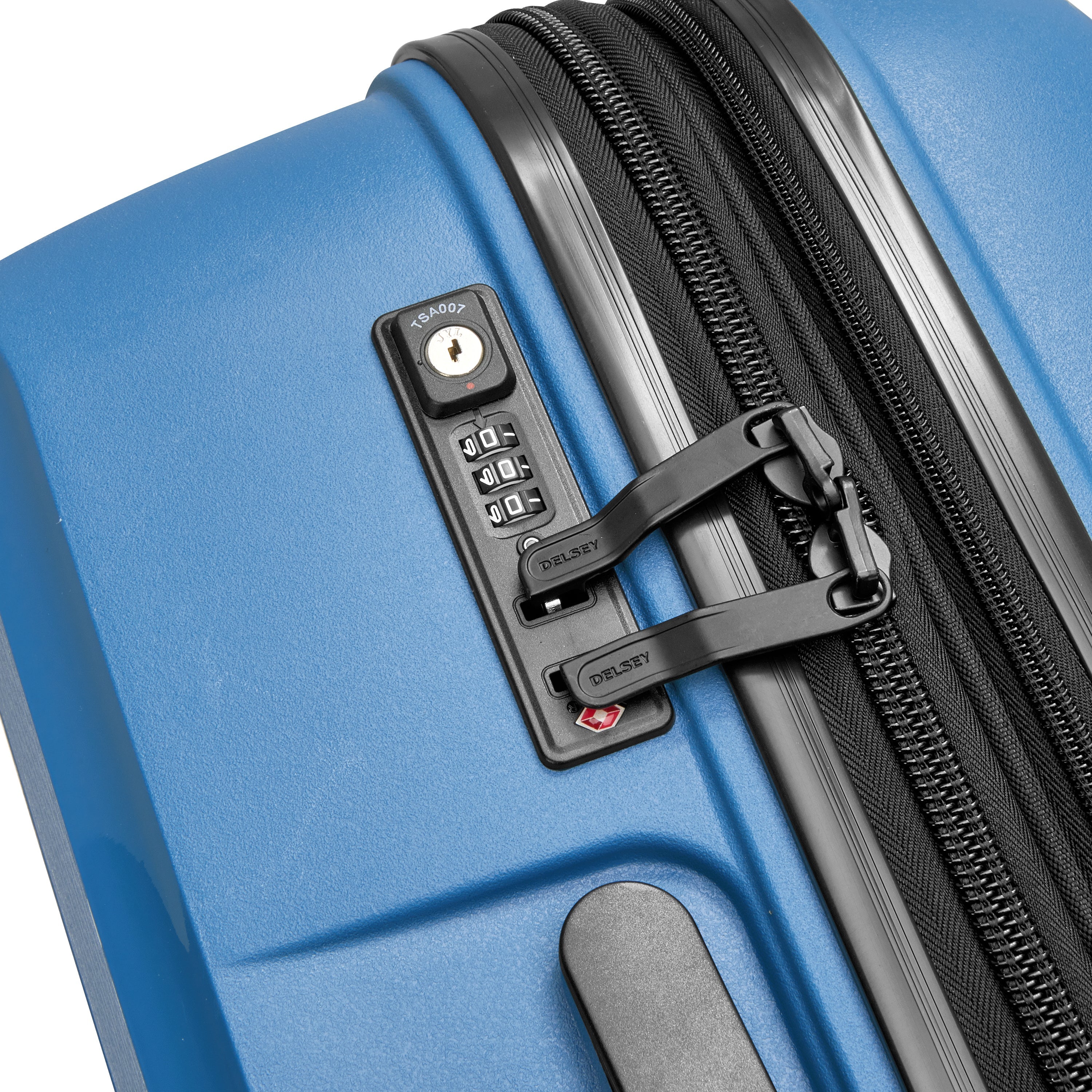 BELMONT PLUS| Valigia Cabina Espandibile 55 CM BLU ZINCO