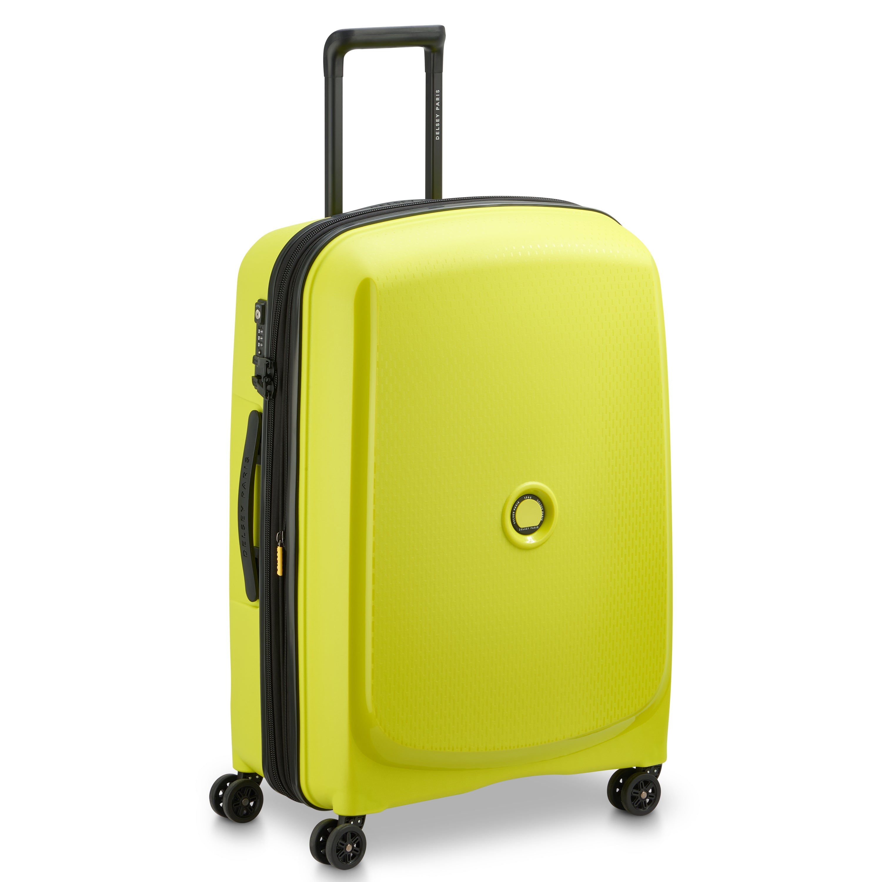 BELMONT PLUS| Suitcase Check-In Expandable 70.5 CM GREEN CHARTREUSE