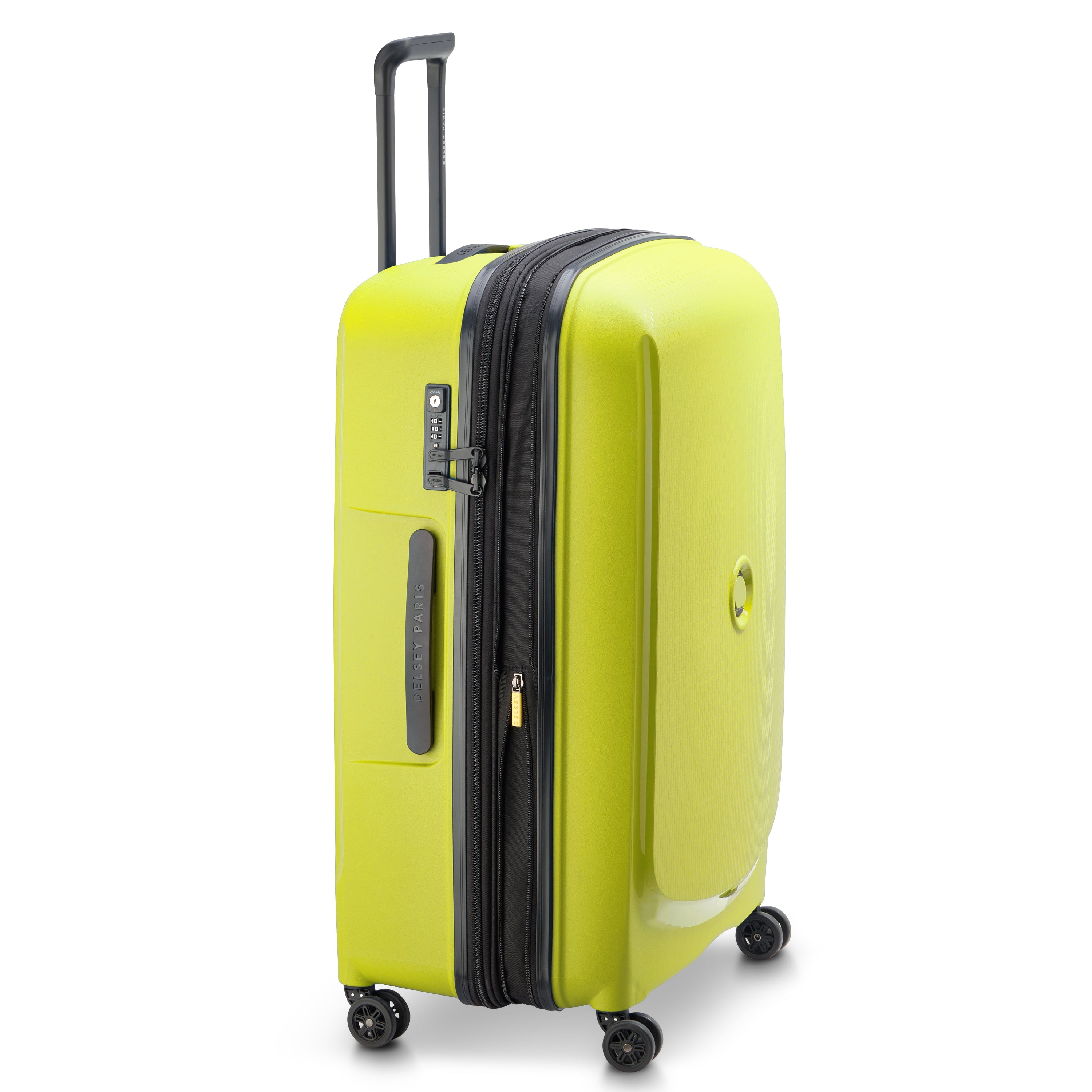BELMONT PLUS| Valise Soute Extensible 76 CM VERT CHARTREUSE