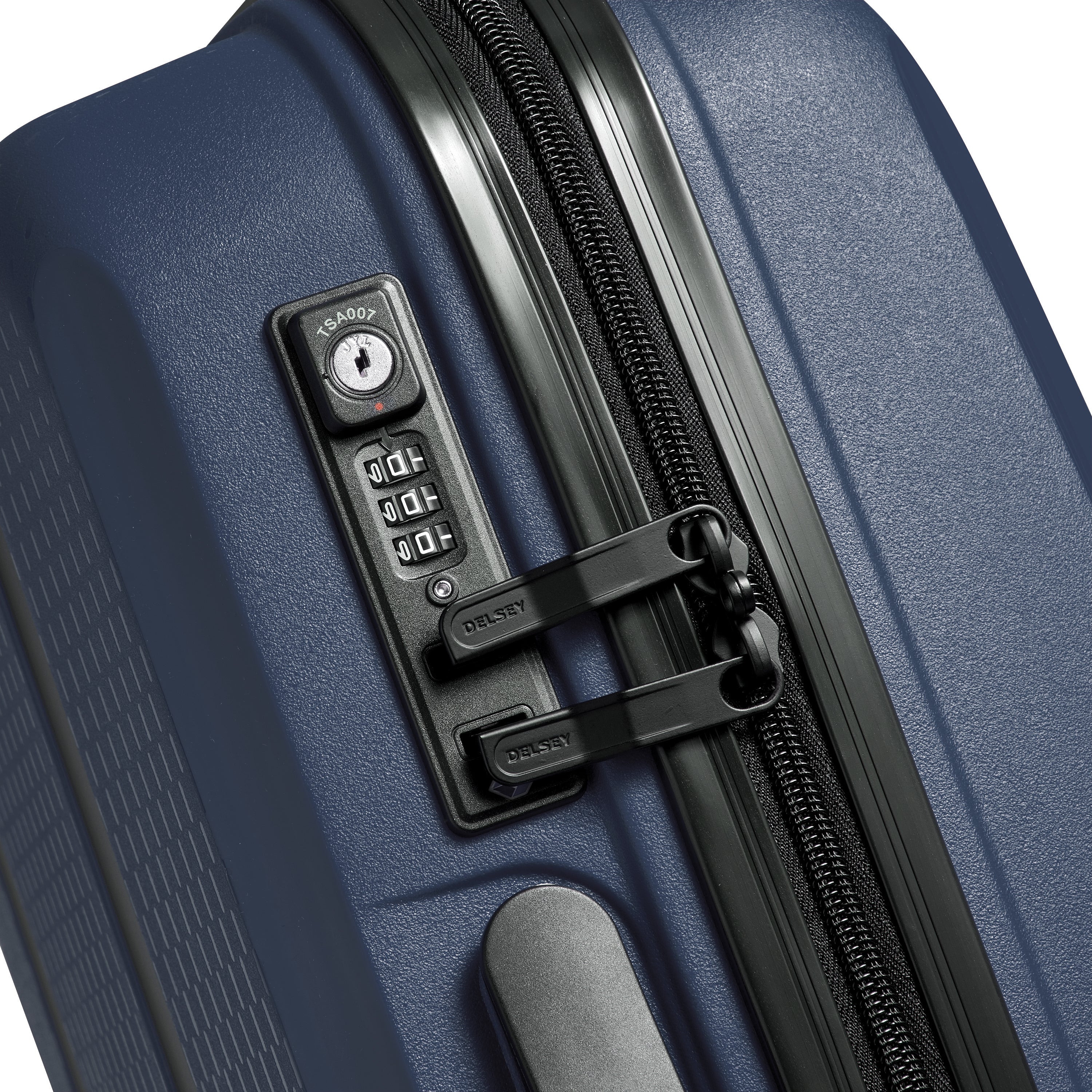 BELMONT PLUS| Valise Cabine Slim 55 CM BLEU