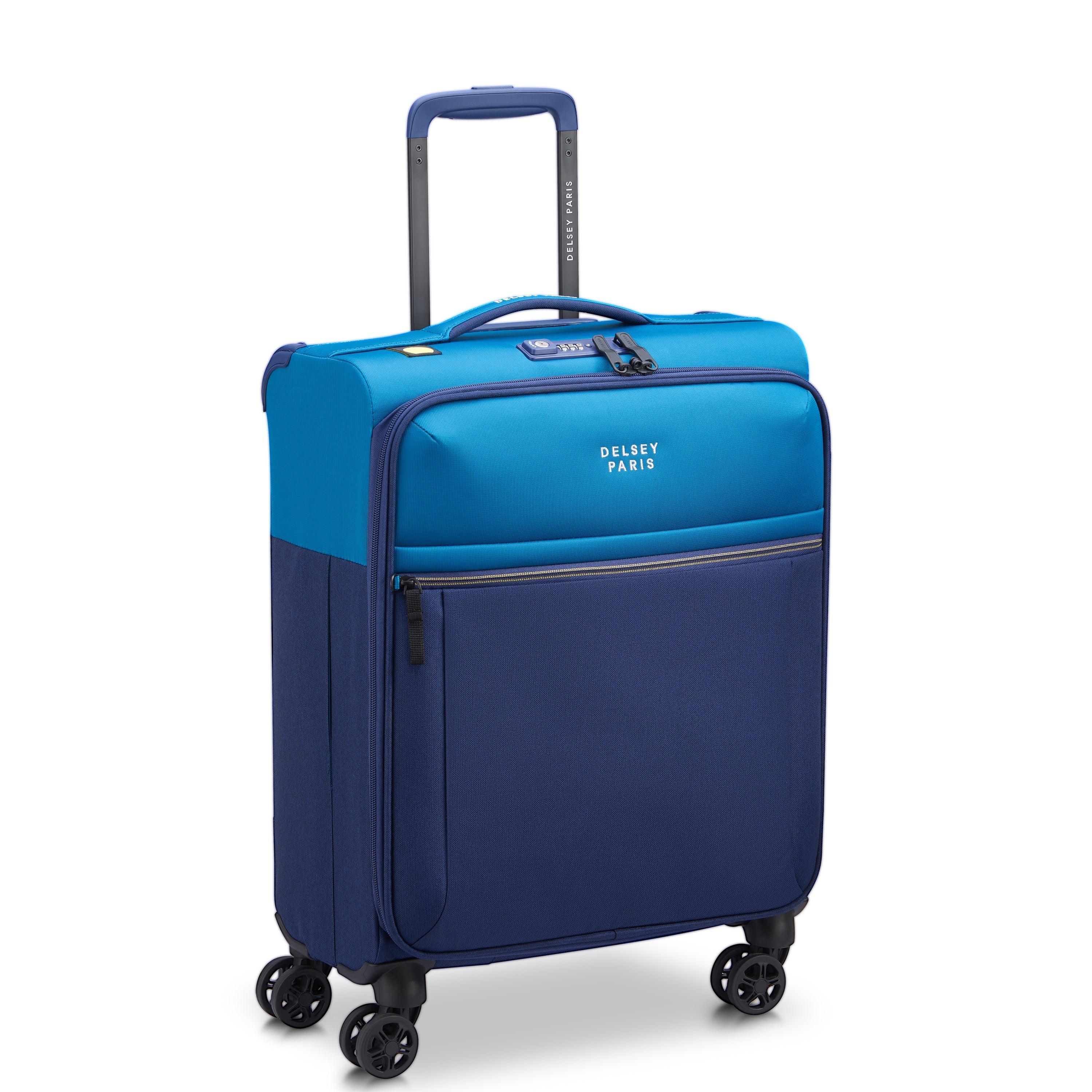 BROCHANT 3| Koffer Kabine Slim 55 CM ULTRAMARINBLAU
