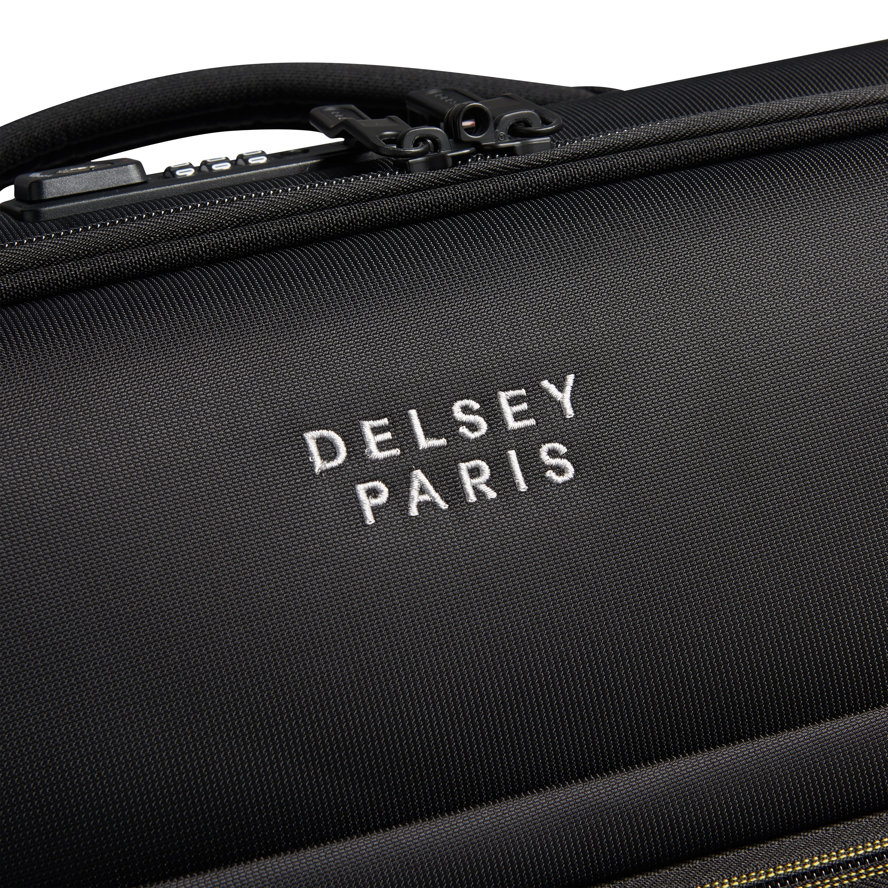 BROCHANT 3| Valise Cabine Slim 55 CM NOIR PROFOND