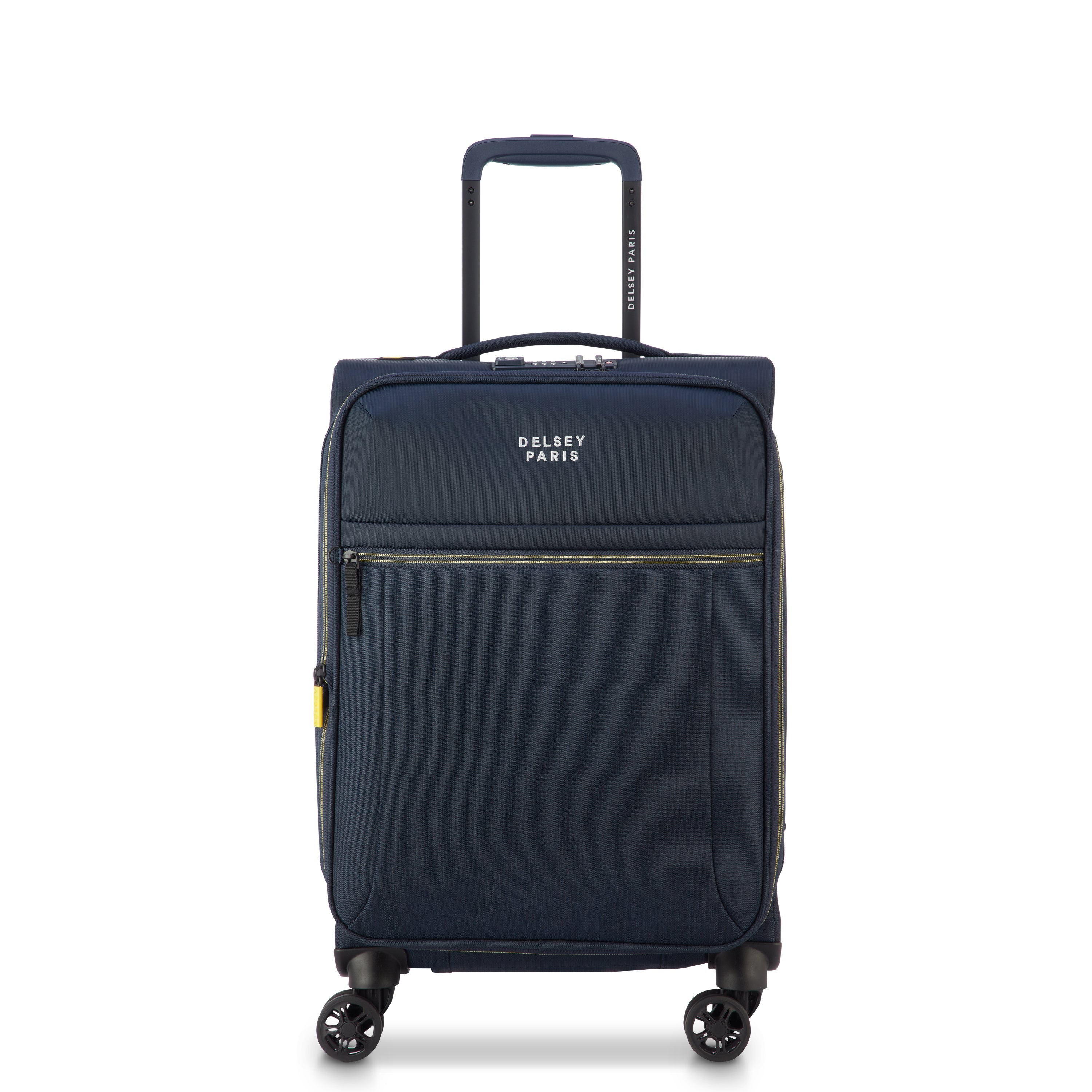 BROCHANT 3| Valise Cabine Extensible 55 CM BLEU MARINE