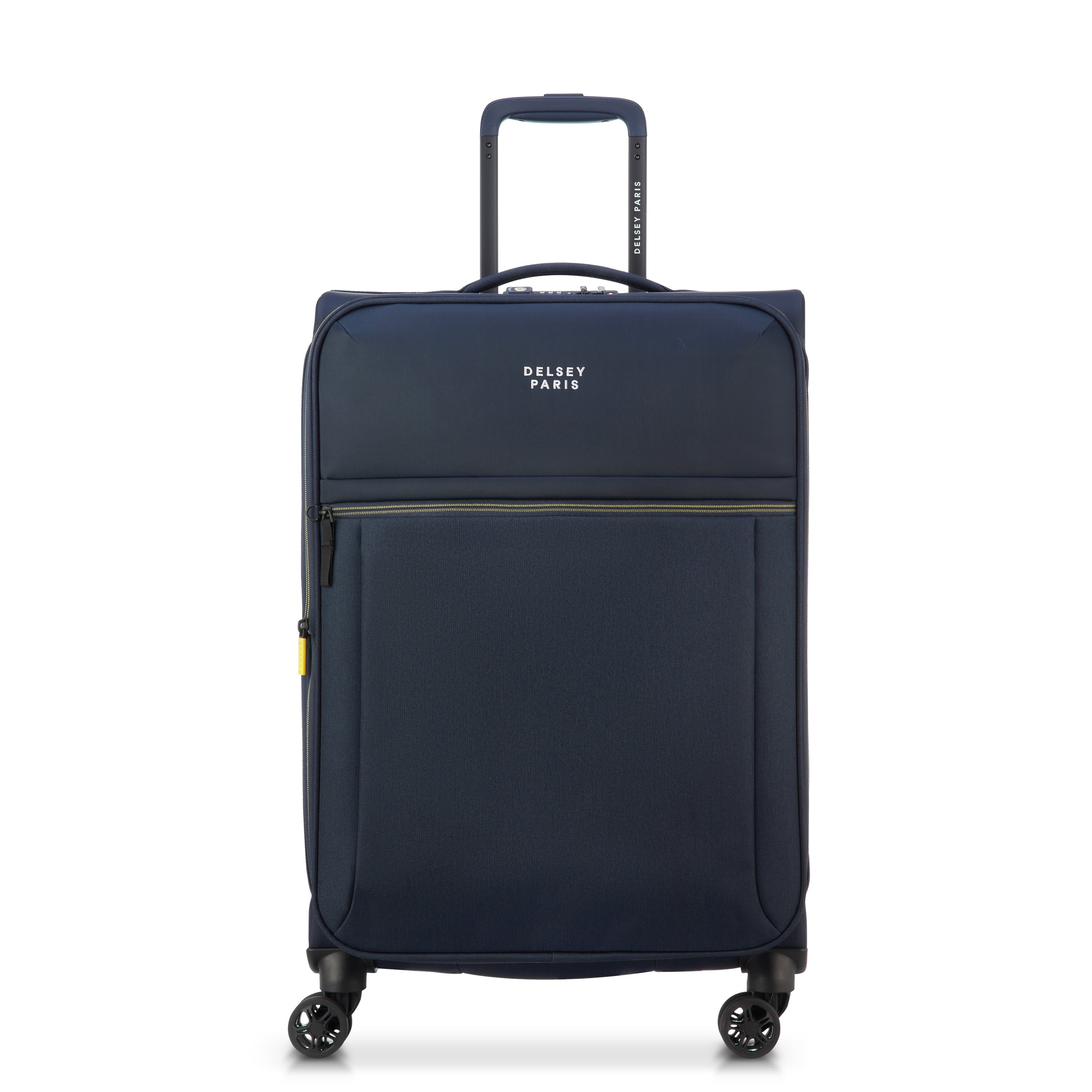 BROCHANT 3| Suitcase Check-In Expandable 67 CM NAVY