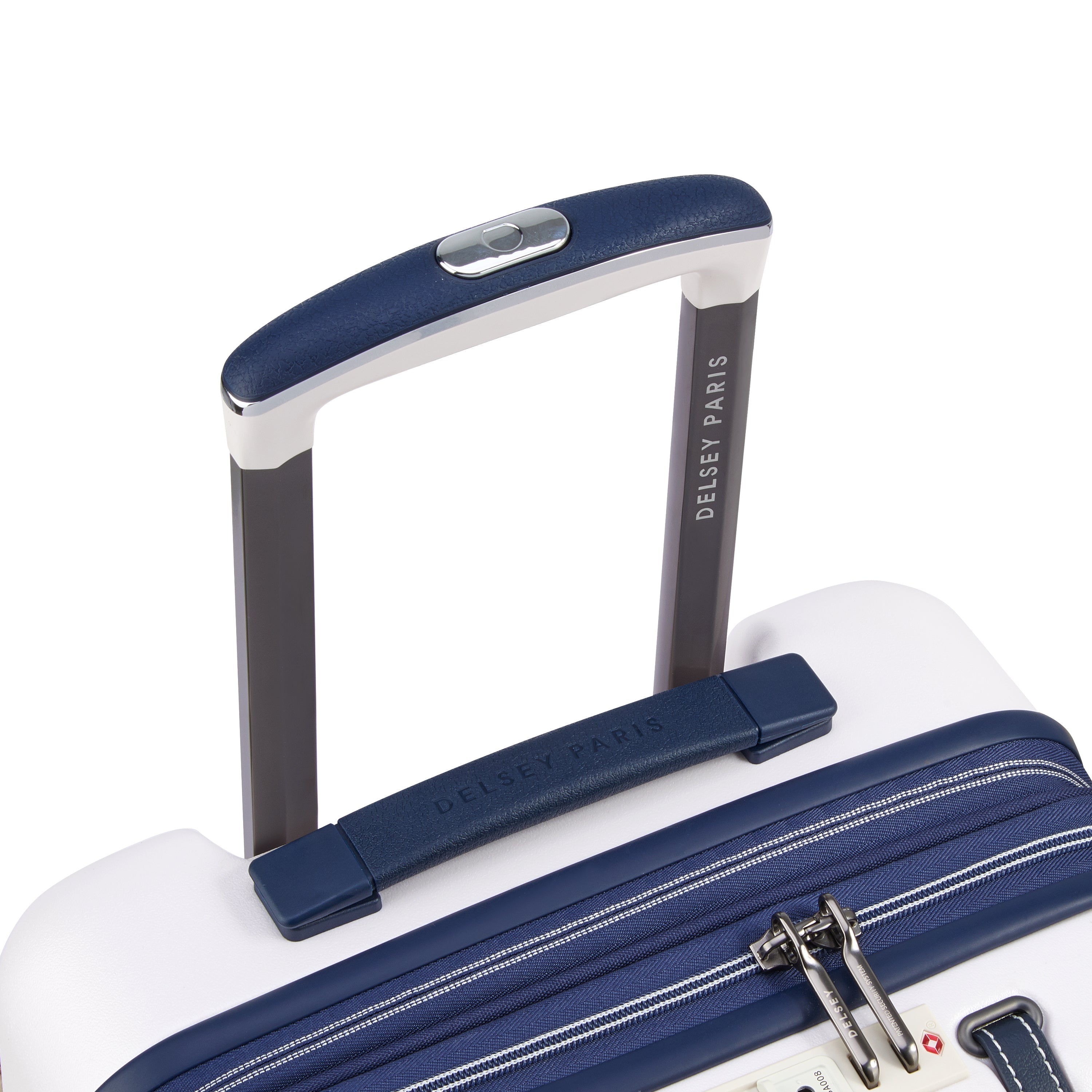 CADENCE| Valigia Cabina Espandibile 55 CM IVORY/NAVY