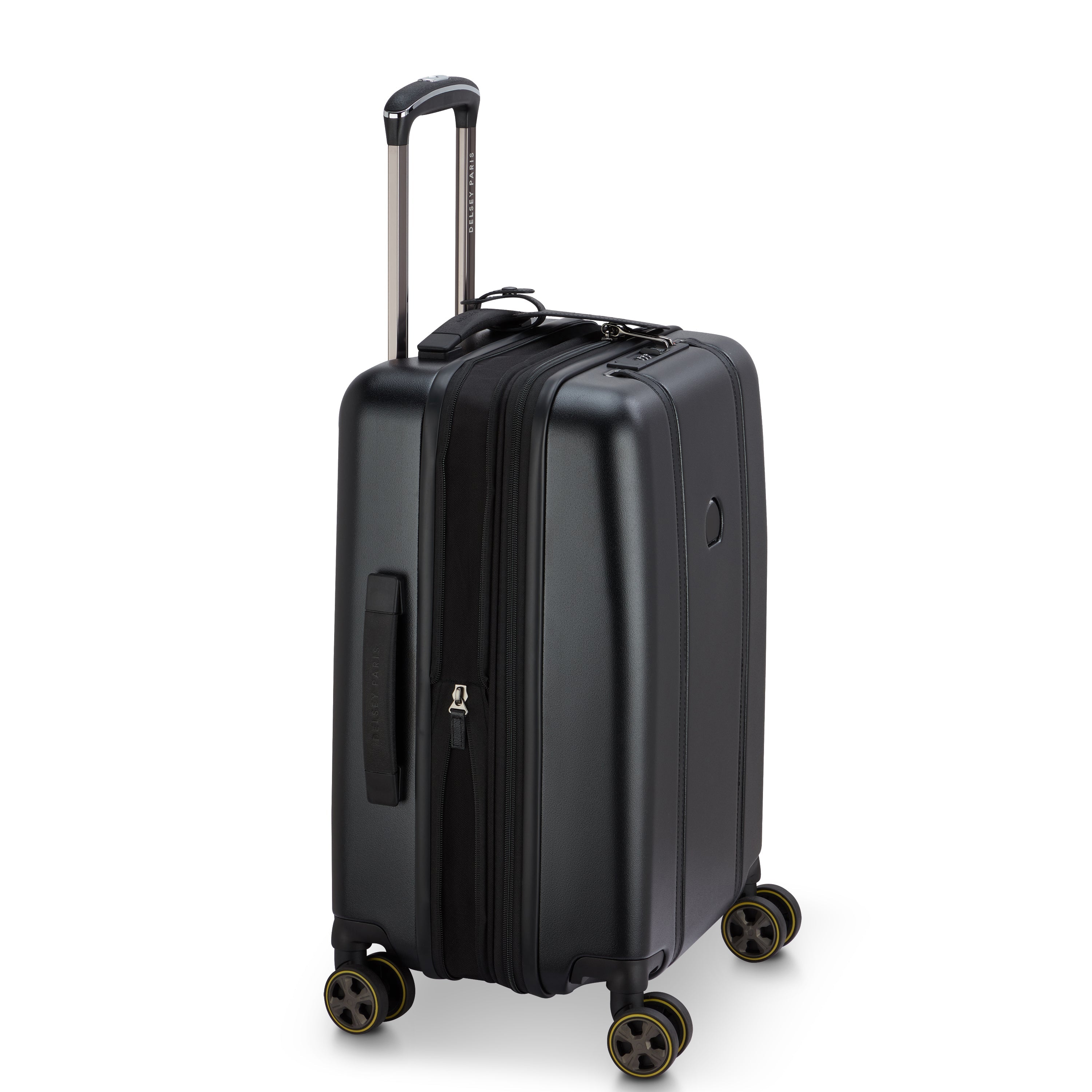 CADENCE| Valigia Cabina Espandibile 55 CM DEEP BLACK
