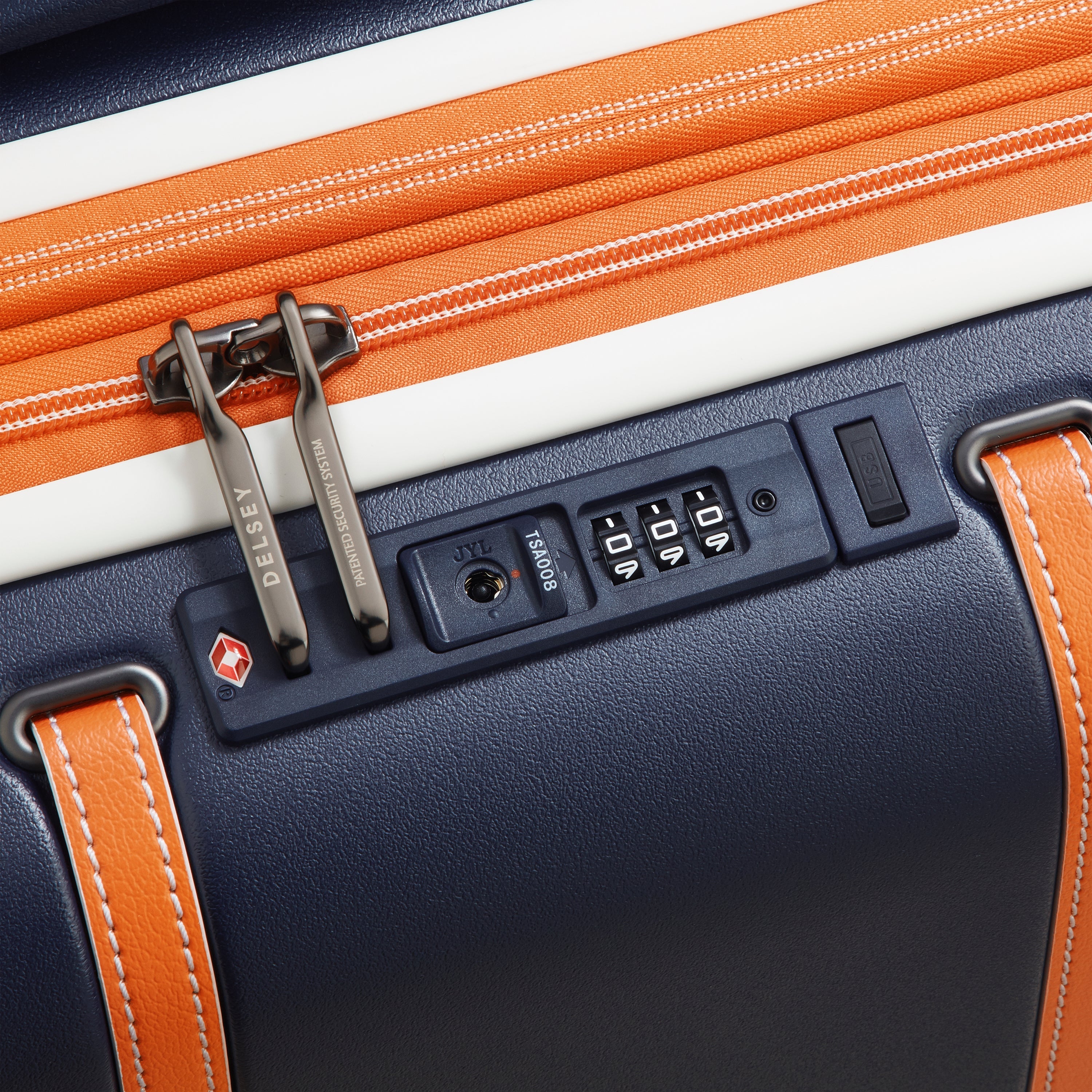 CADENCE| Koffer Kabine Erweiterbar 55 CM NAVY BLUE