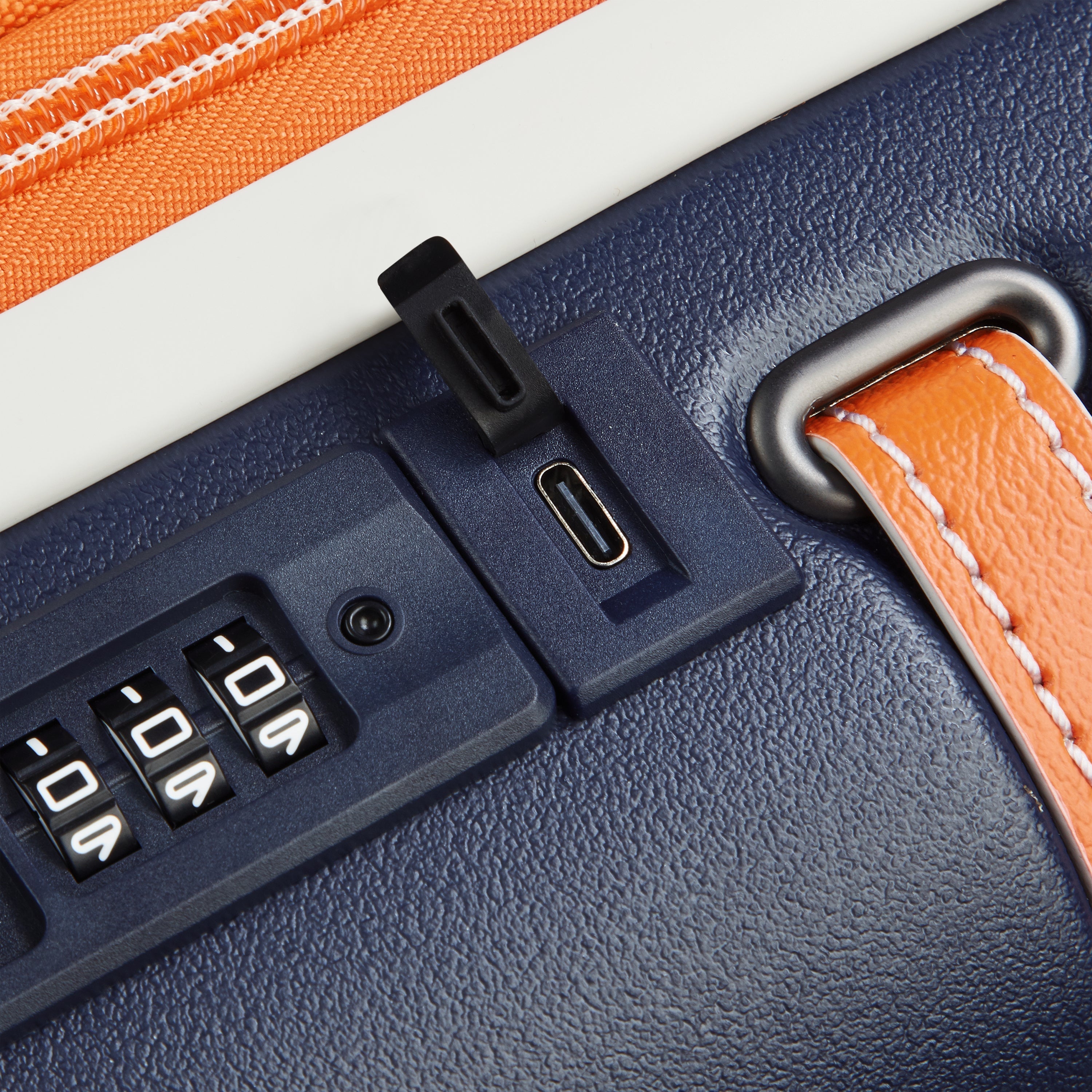 CADENCE| Koffer Kabine Erweiterbar 55 CM NAVY BLUE