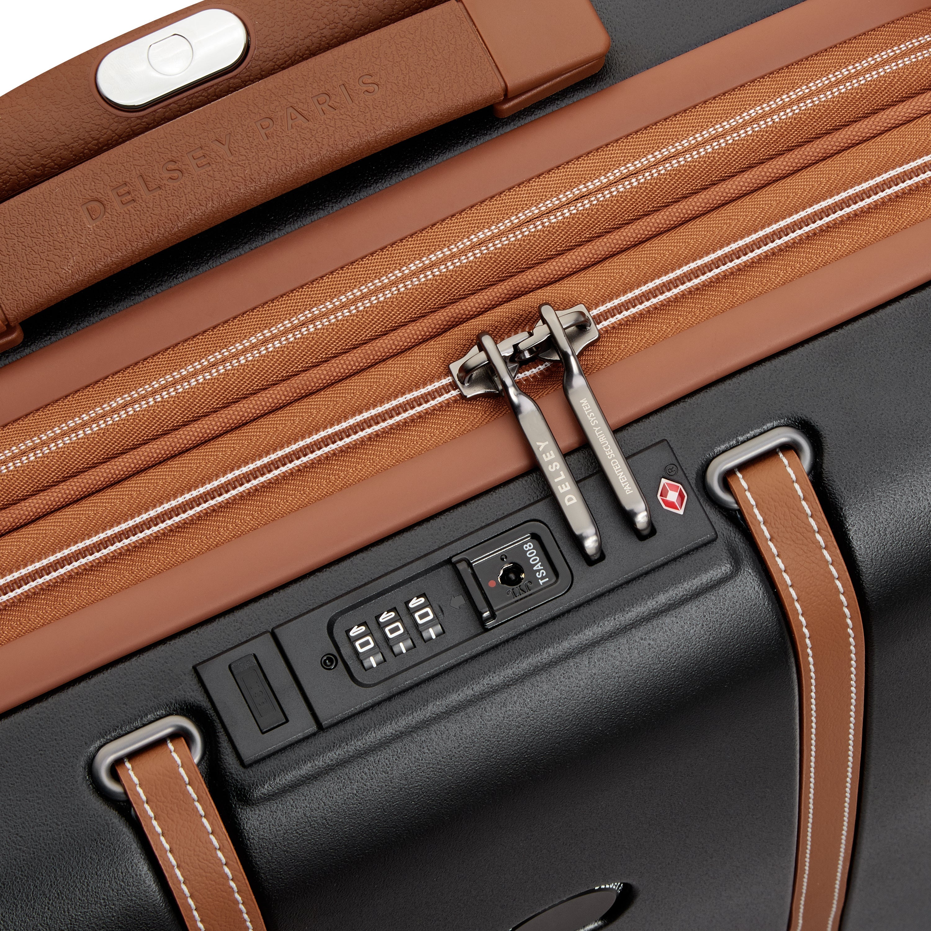 CADENCE| Valigia Cabina slim Espandibile 54.5 CM BLACK