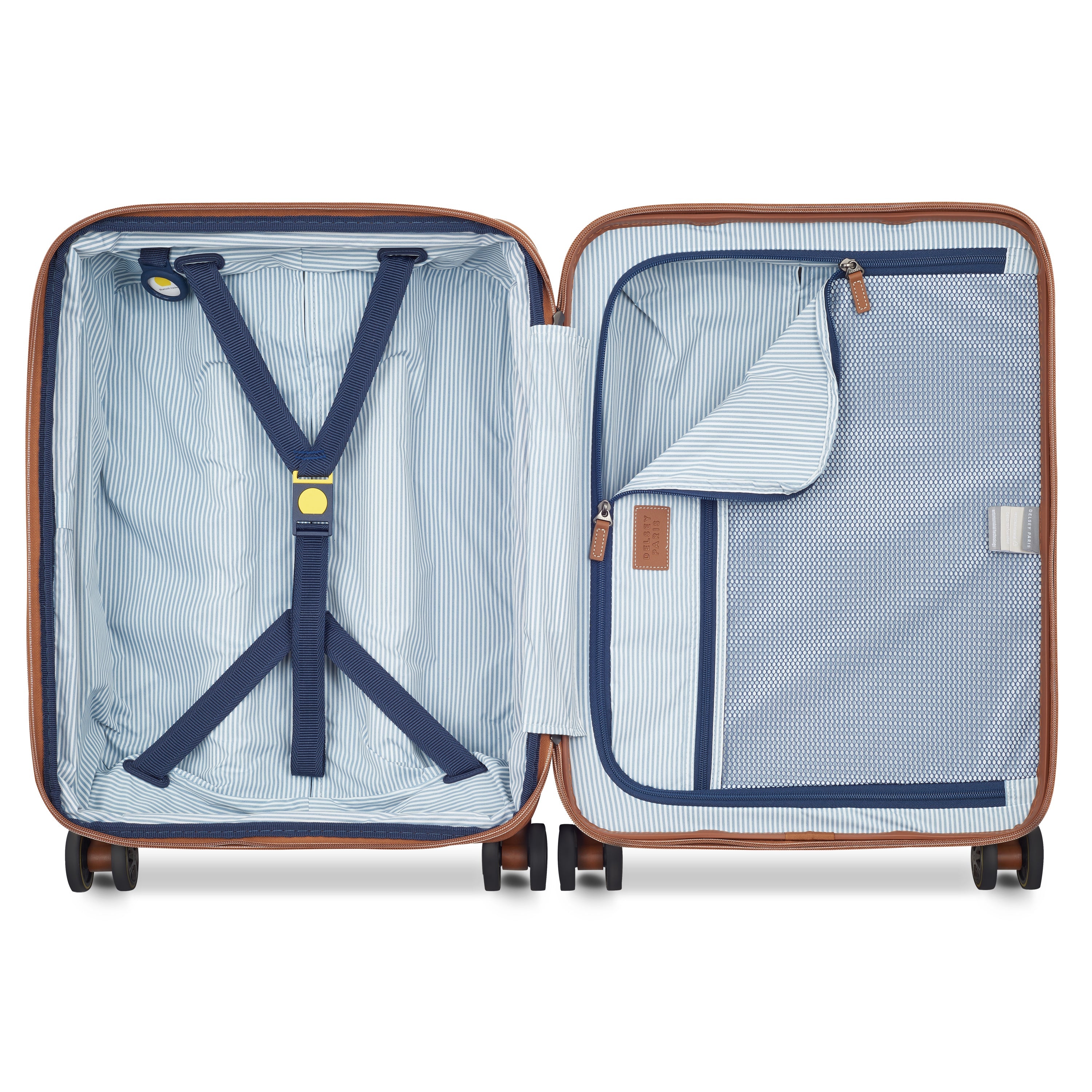 CADENCE| Valigia Cabina slim Espandibile 54.5 CM BLACK