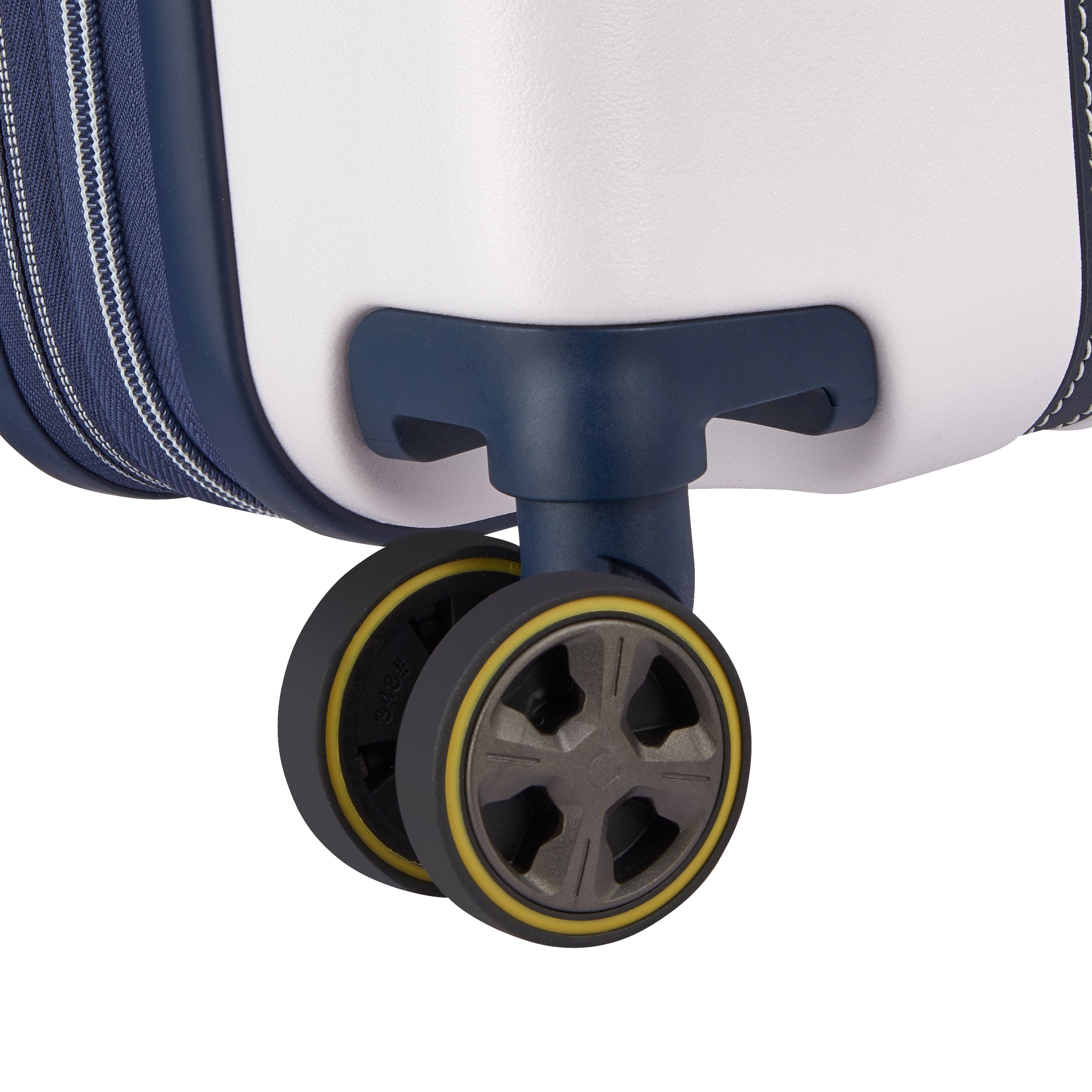 CADENCE| Valigia Cabina slim Espandibile 54.5 CM IVORY/NAVY