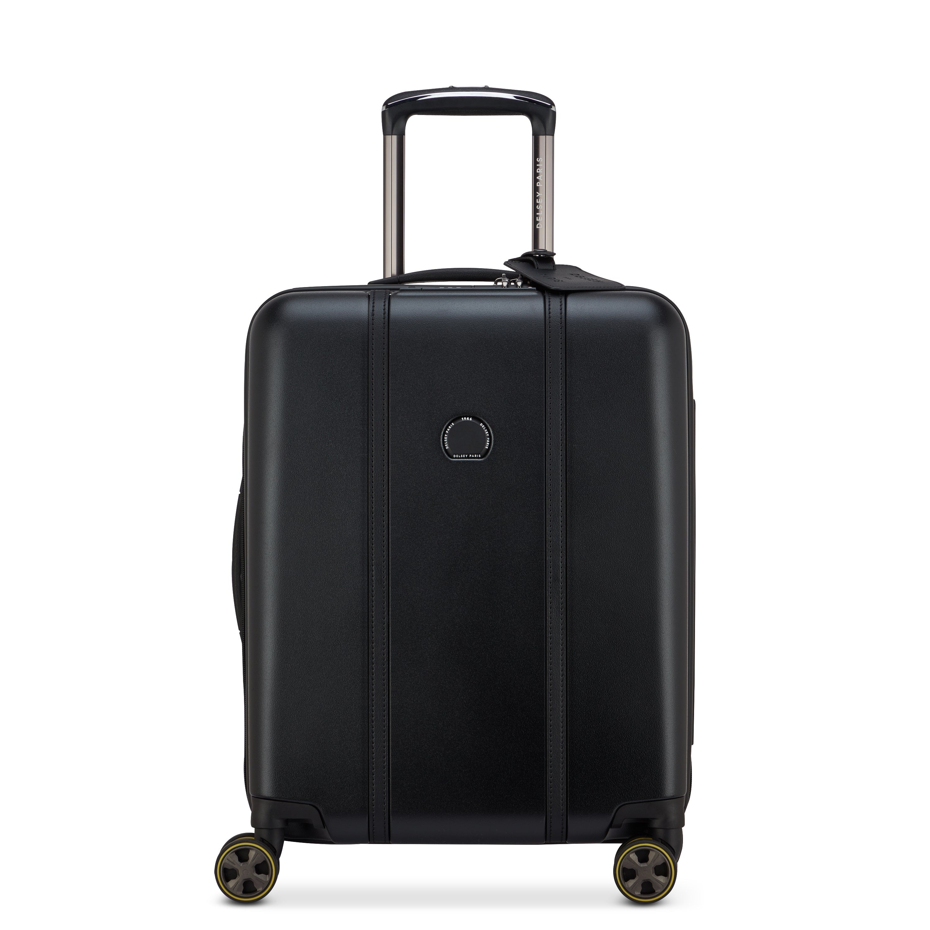 CADENCE| Trolley Cabina Slim Espandibile 54.5 CM NERO PROFONDO