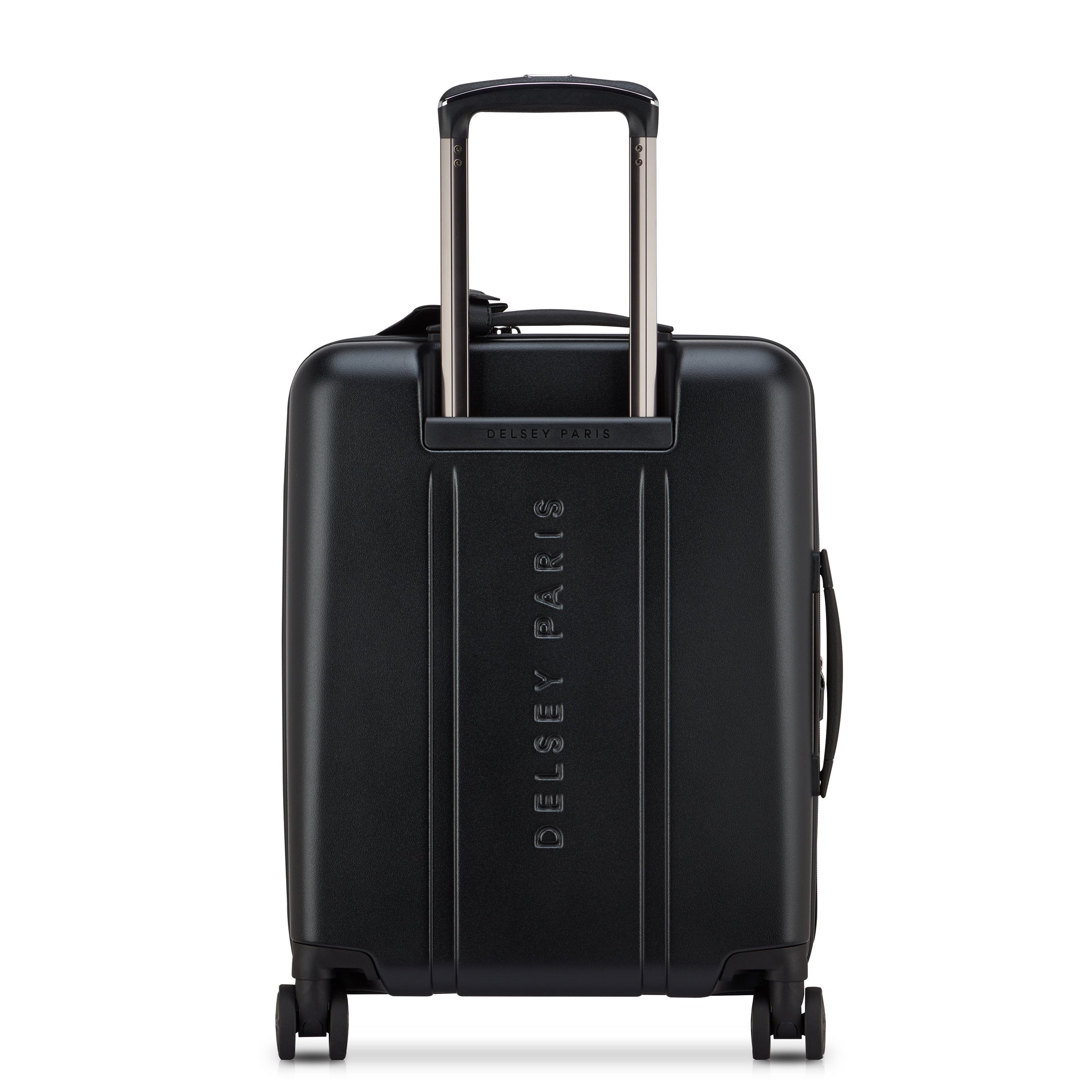 CADENCE| Trolley Cabina Slim Espandibile 54.5 CM NERO PROFONDO