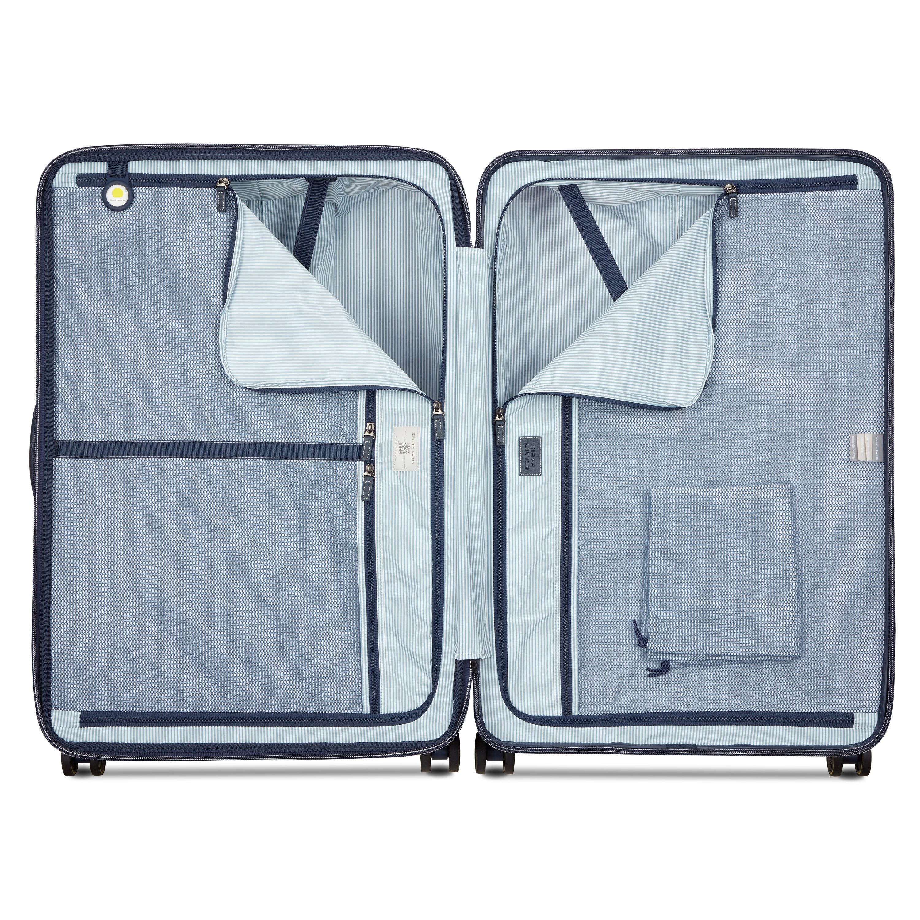 CADENCE| Valigia Check-In Espandibile 81.5 CM IVORY/NAVY