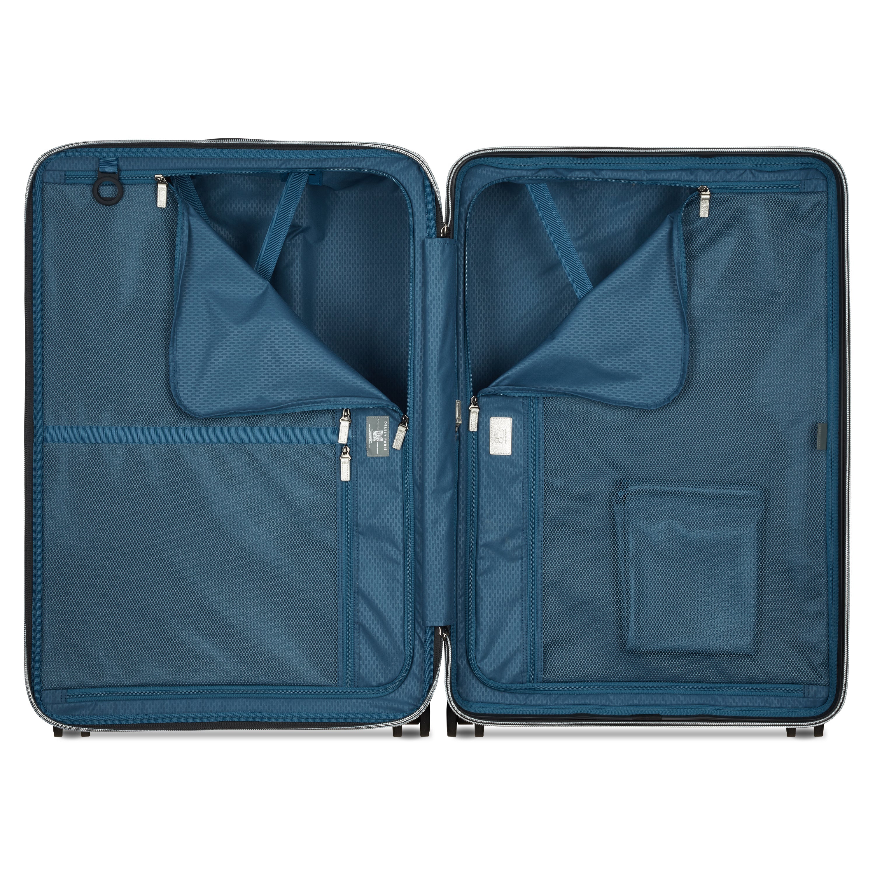 CADENCE| Koffer Aufgabegepäck Erweiterbar 81.5 CM BLACK/SILVER