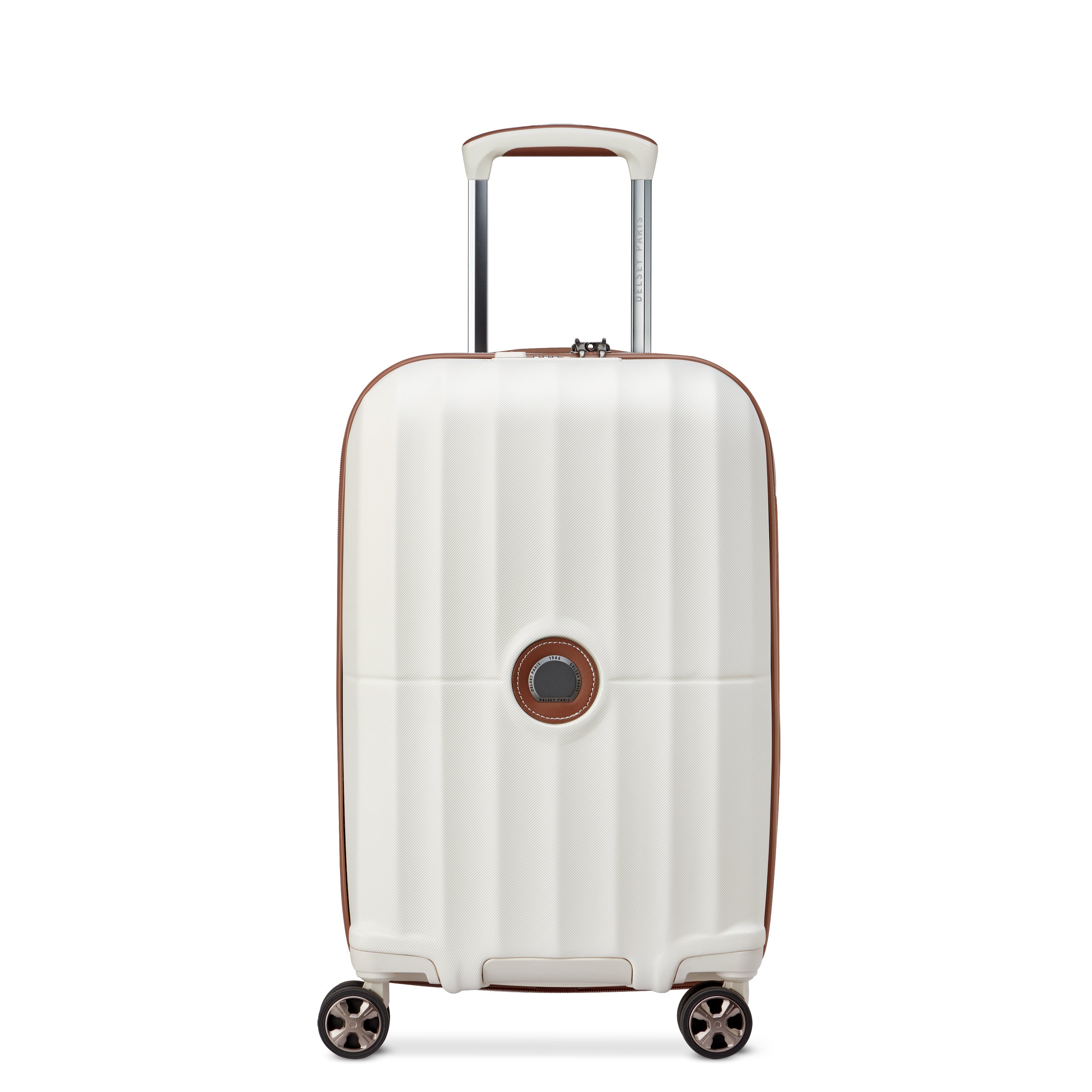 CARROUSEL 2| Koffer Kabine Erweiterbar 55 CM GEBROCHEN WEISS