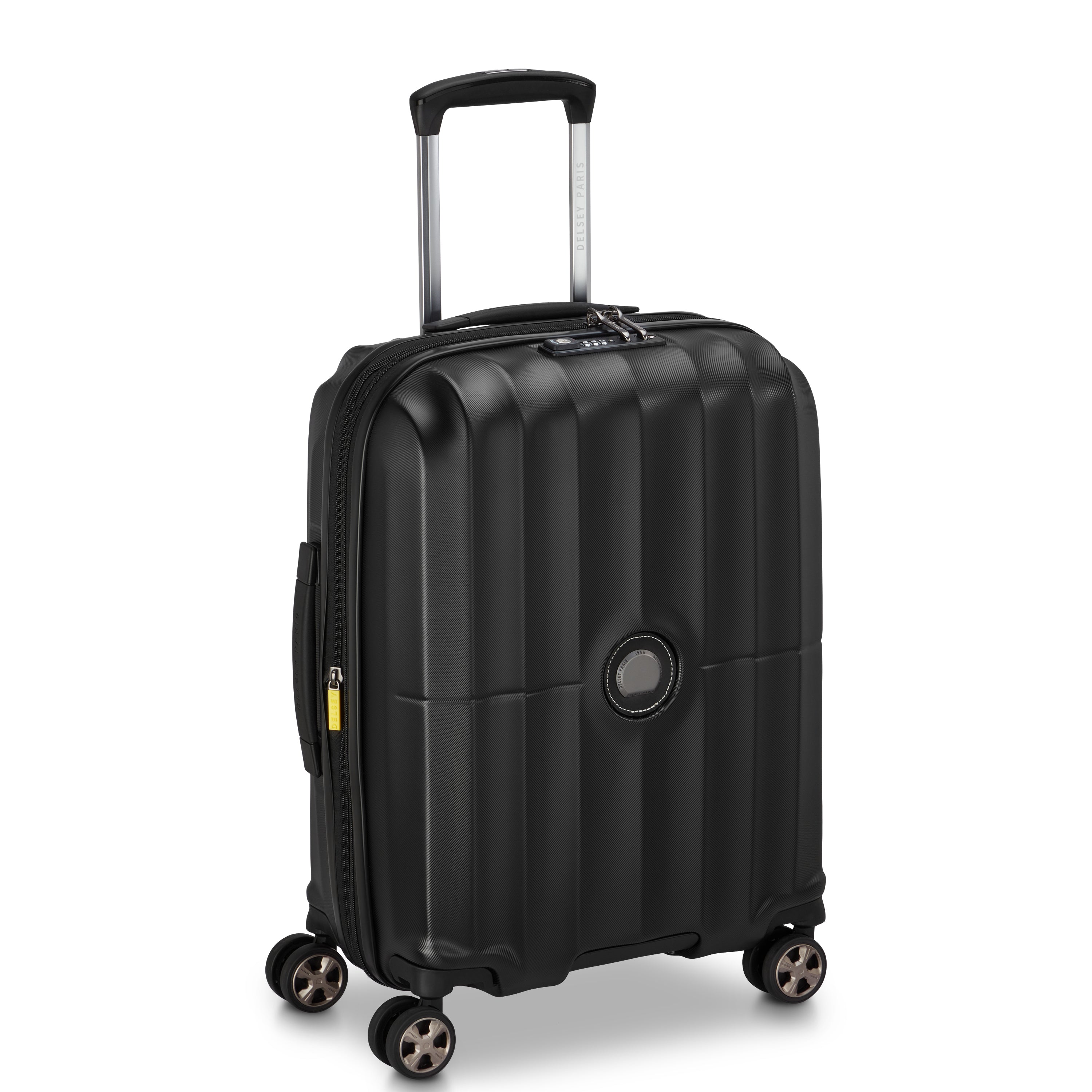 CARROUSEL 2| Valise Cabine Slim Extensible 55 CM NOIR