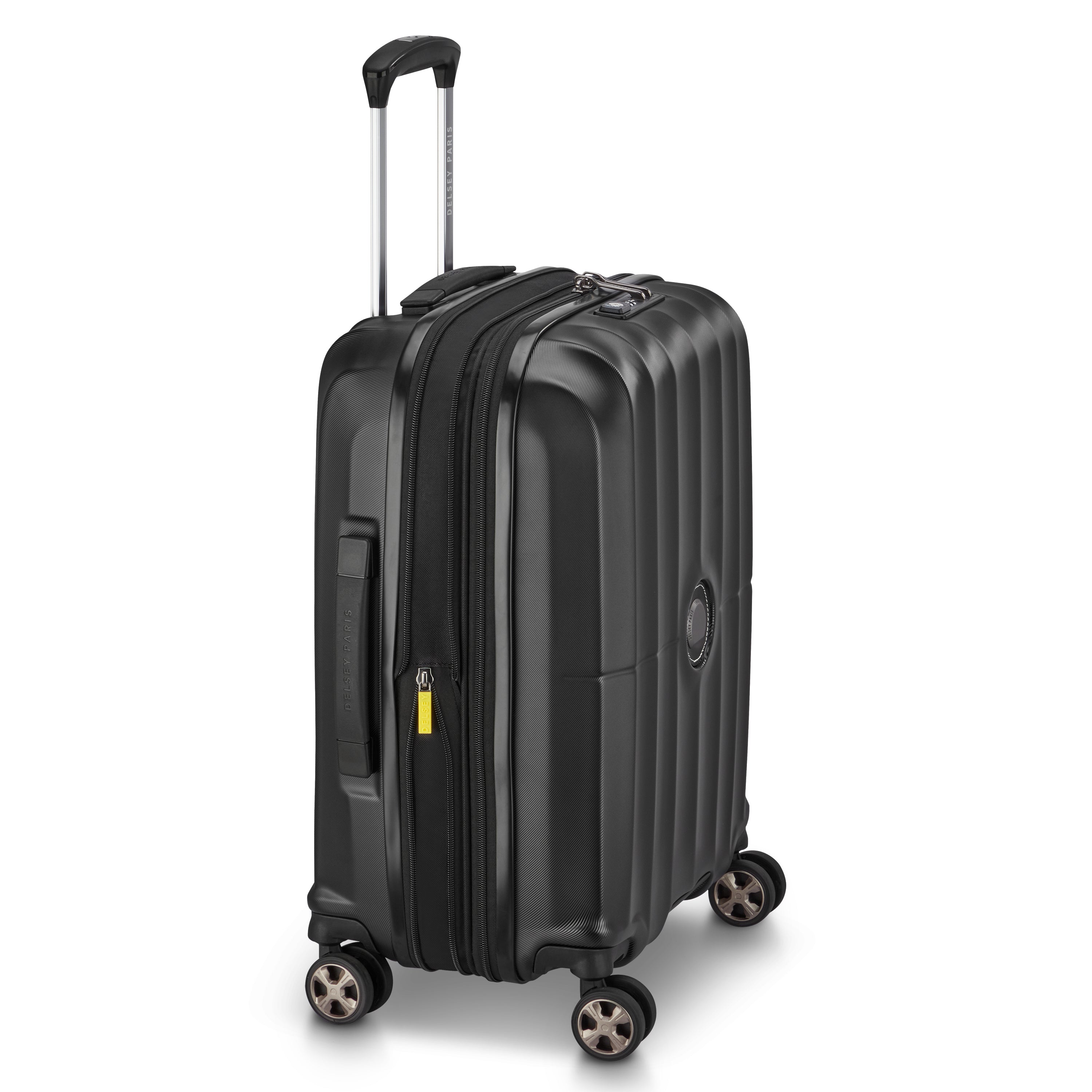 CARROUSEL 2| Valise Cabine Slim Extensible 55 CM NOIR