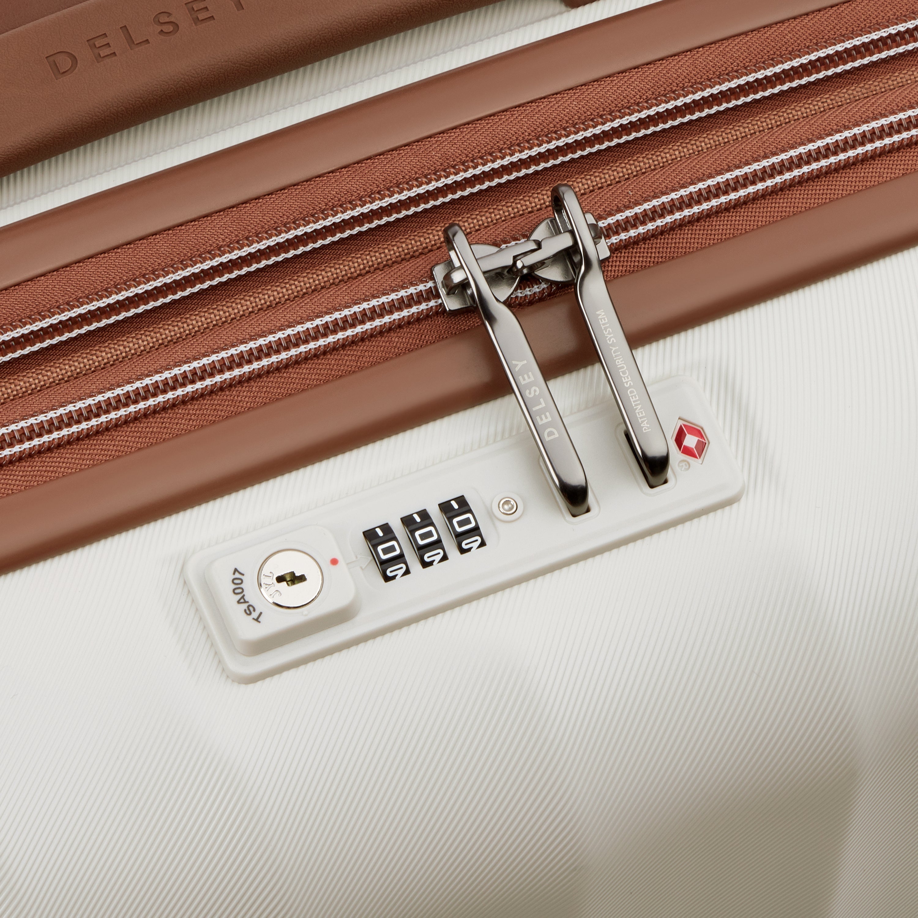 CARROUSEL 2| Valise Cabine Slim Extensible 55 CM OFF WHITE