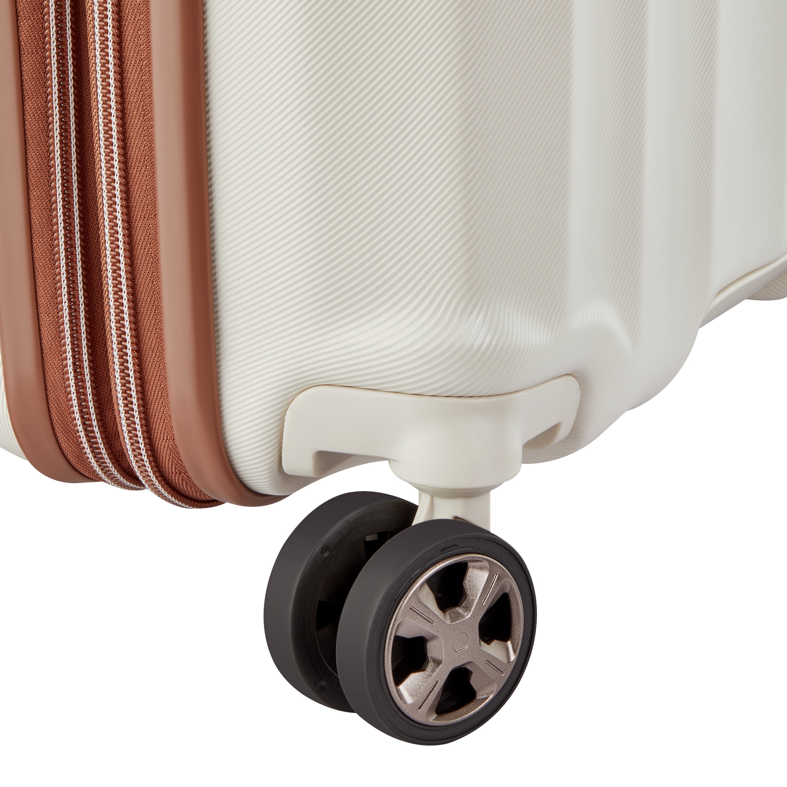 CARROUSEL 2| Valise Cabine Slim Extensible 55 CM OFF WHITE