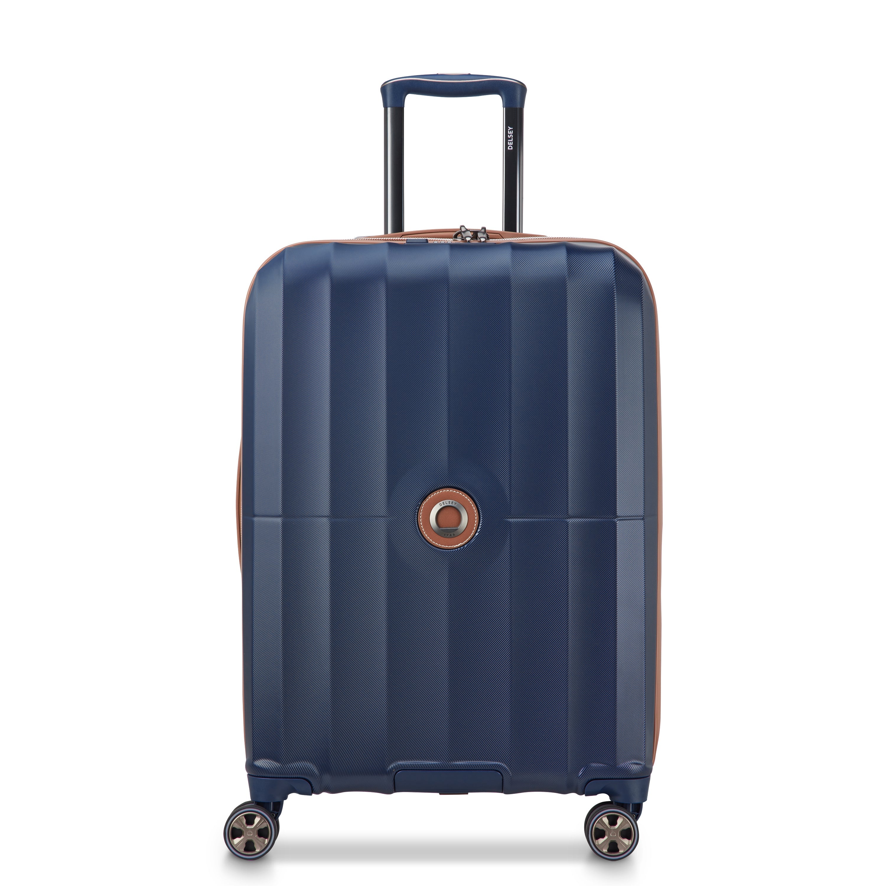 CARROUSEL 2| Koffer Aufgabegepäck Erweiterbar 66 CM BLUE