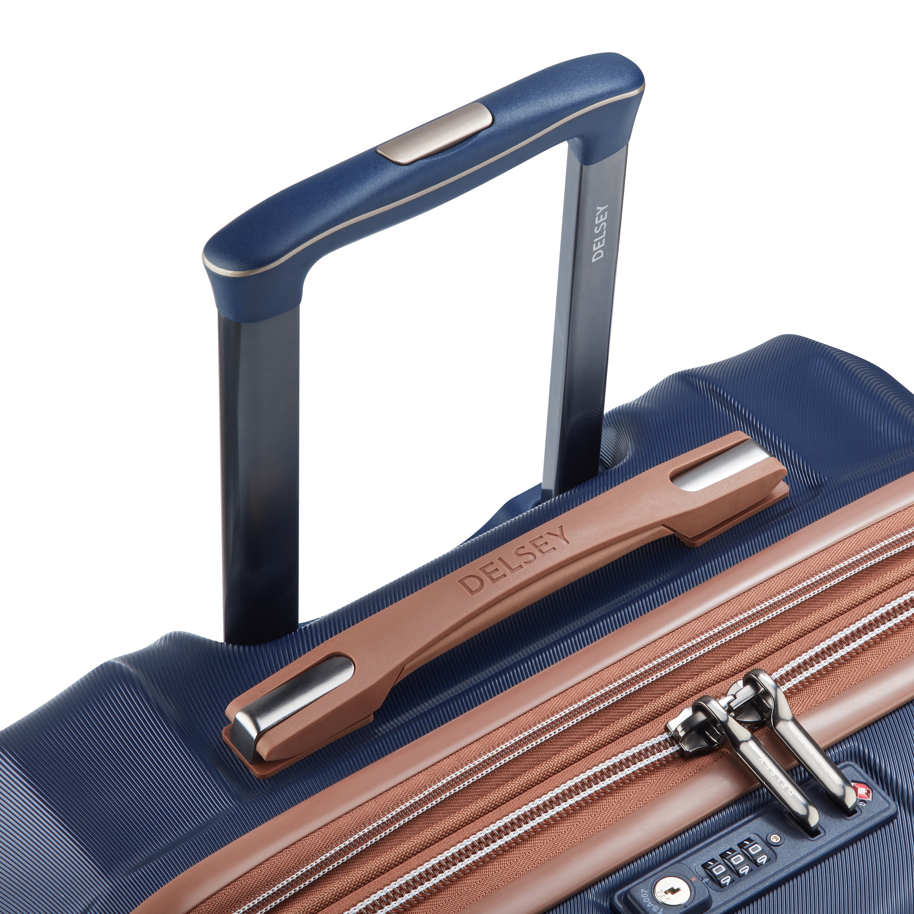 CARROUSEL 2| Koffer Aufgabegepäck Erweiterbar 66 CM BLUE