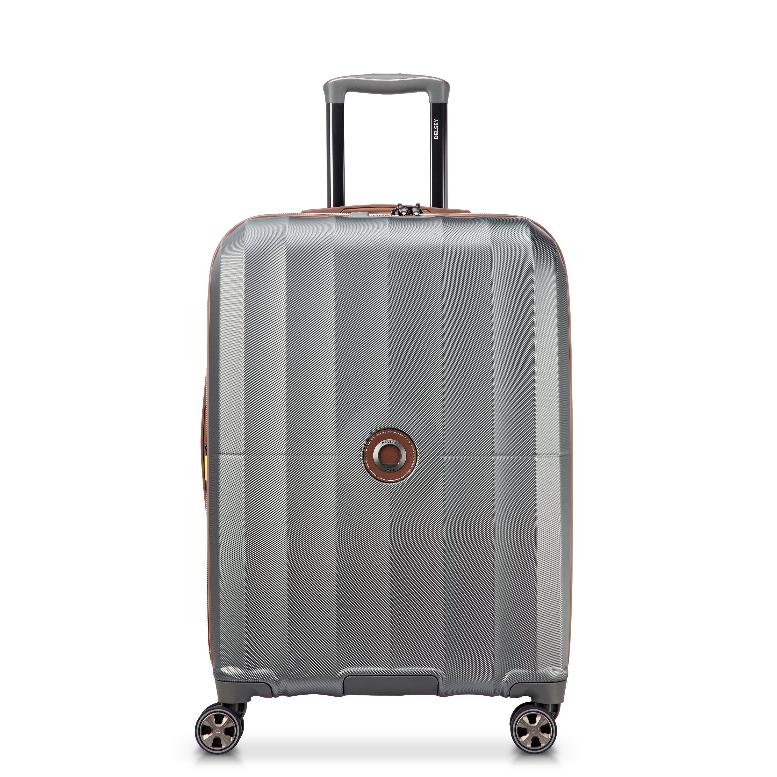 CARROUSEL 2| Koffer Aufgabe Erweiterbar 66 CM SILBER