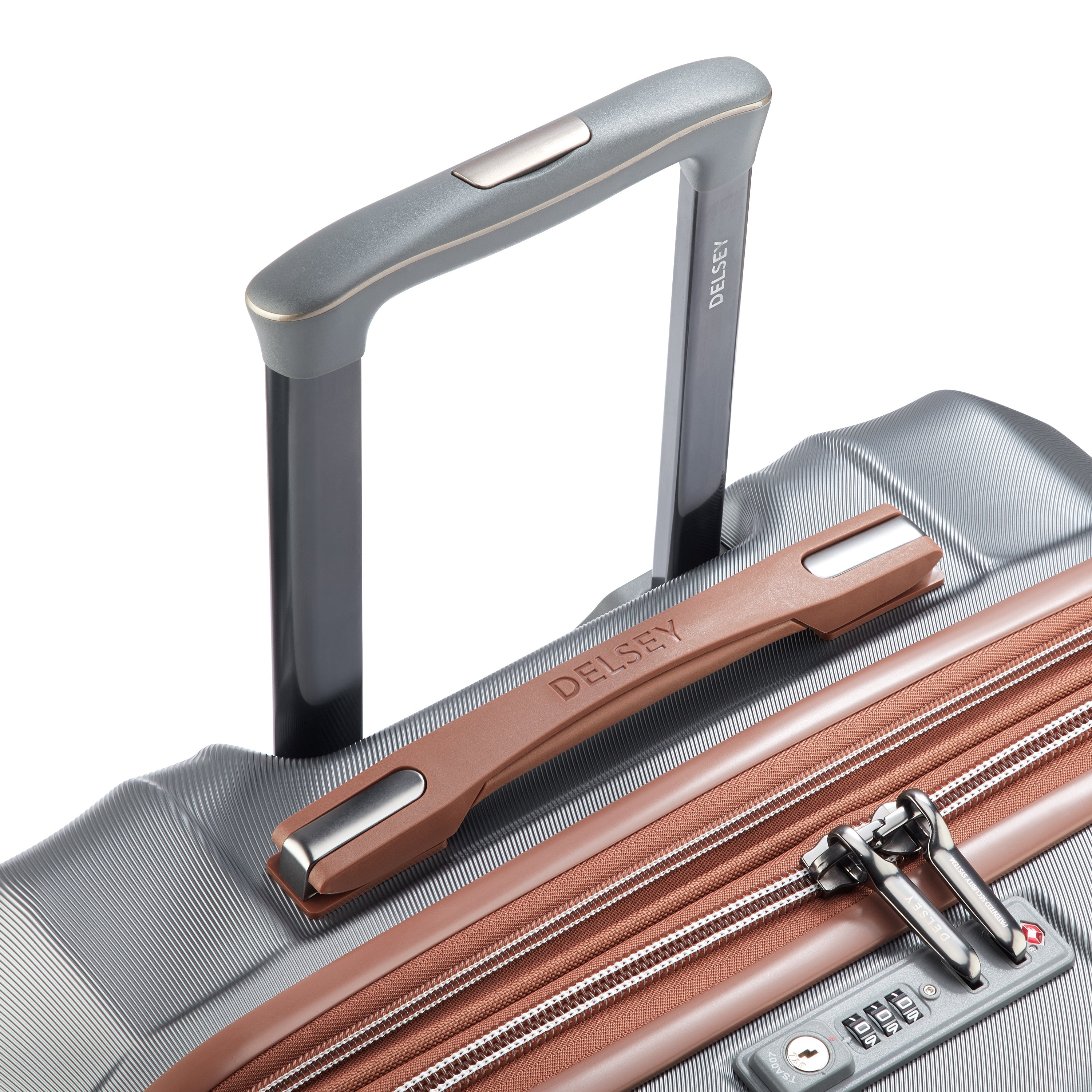 CARROUSEL 2| Koffer Aufgabe Erweiterbar 66 CM SILBER