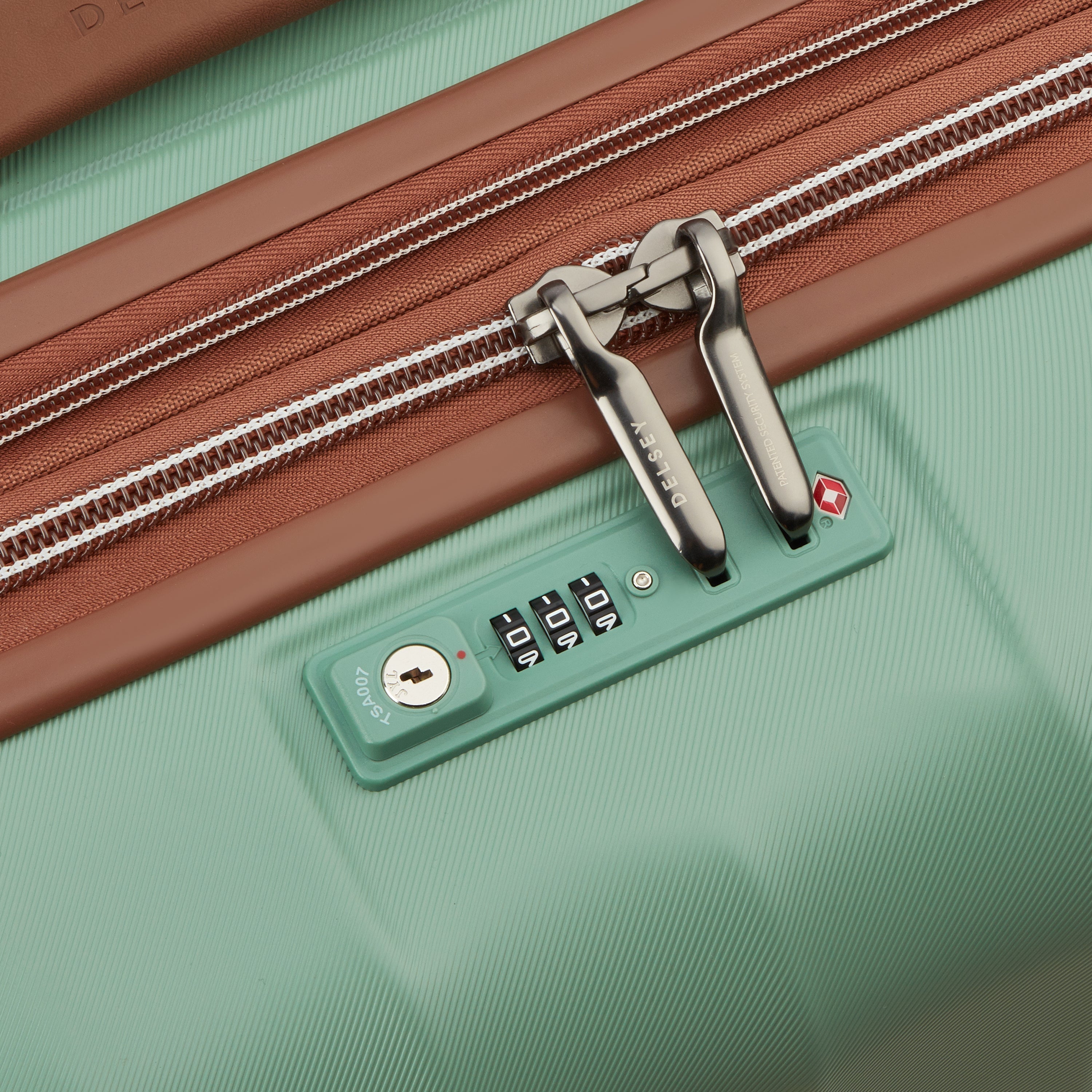 CARROUSEL 2| Valise Soute Extensible 67.5 CM VERT SAUGE