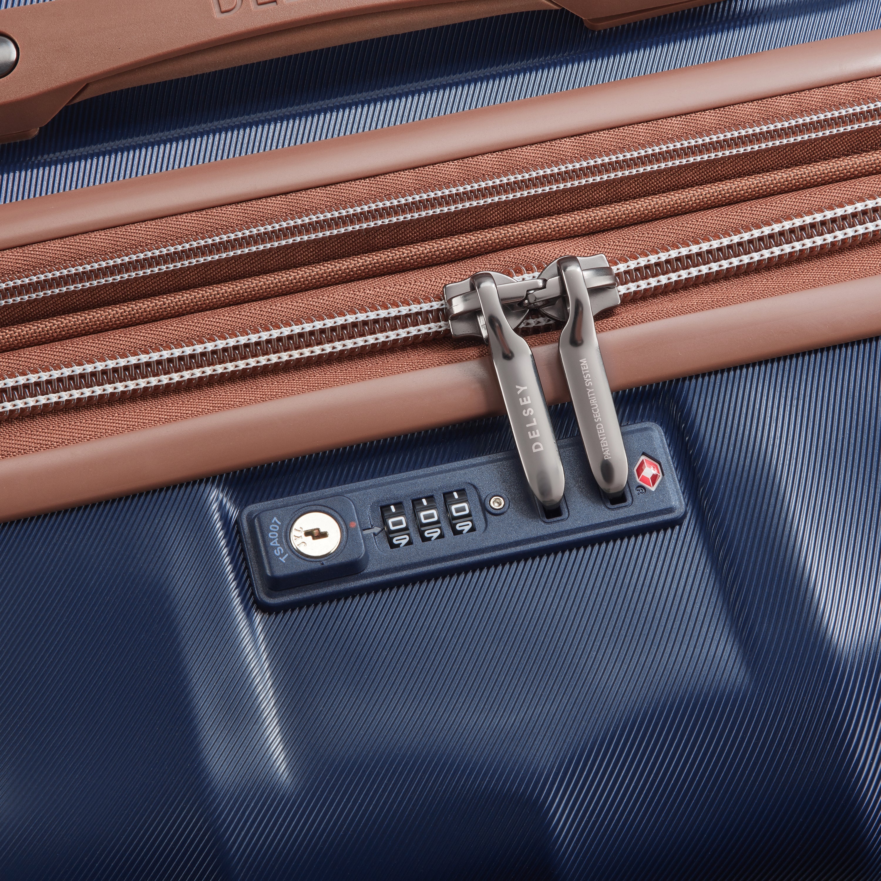 CARROUSEL 2| Koffer Aufgabe Erweiterbar 76 CM BLAU