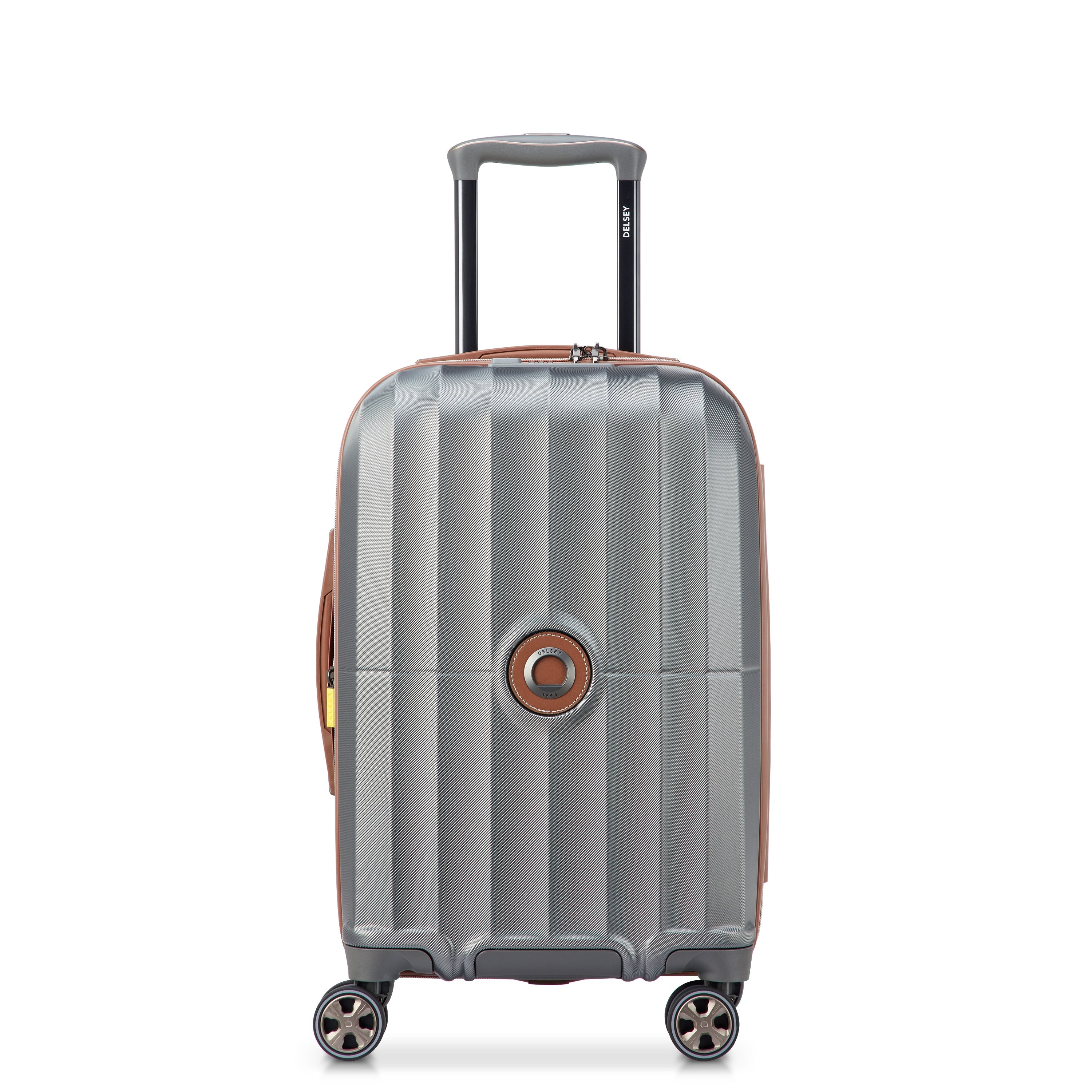 CARROUSEL 2| Valise Cabine Extensible 55 CM ARGENT