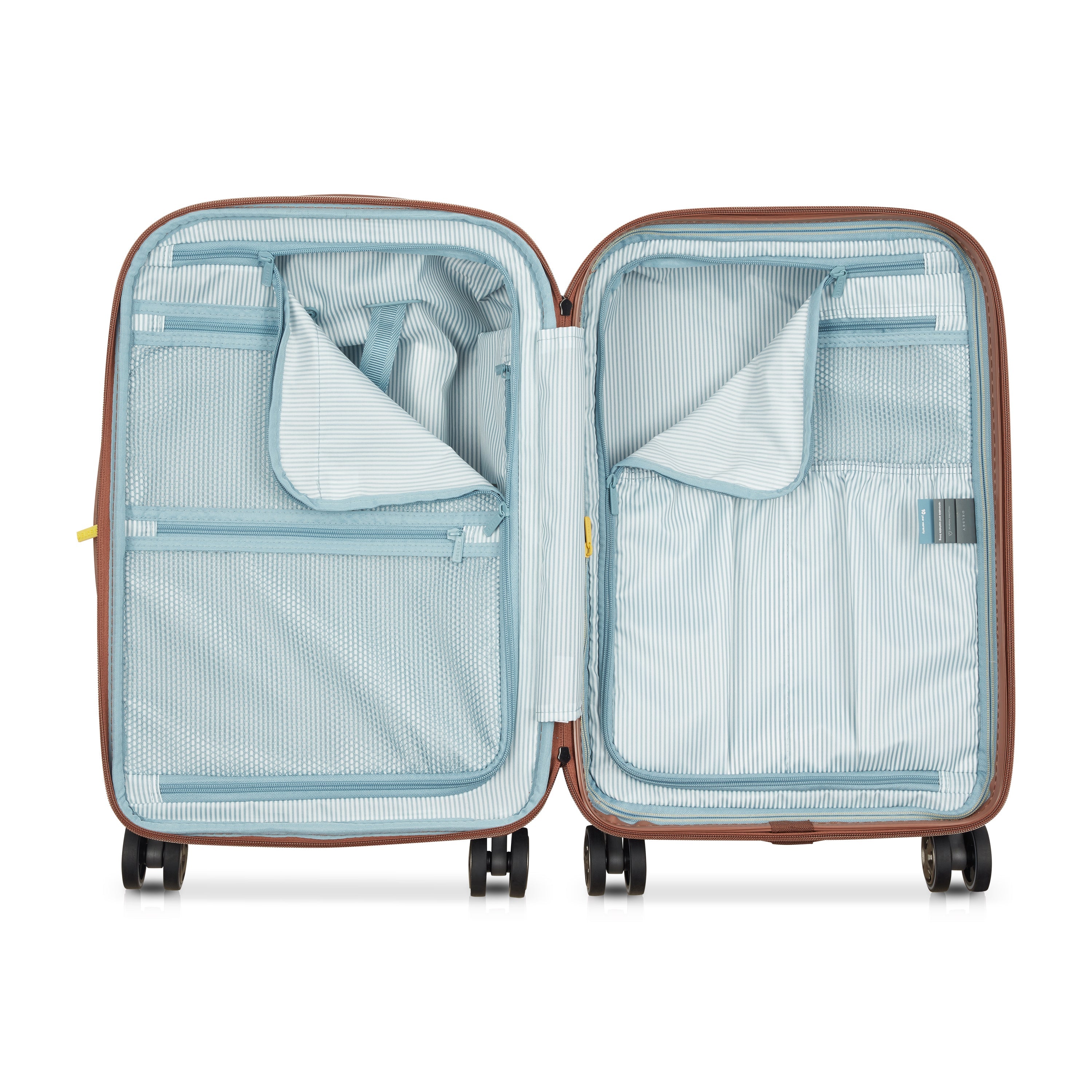 CARROUSEL 2| Valise Cabine Extensible 55 CM ARGENT