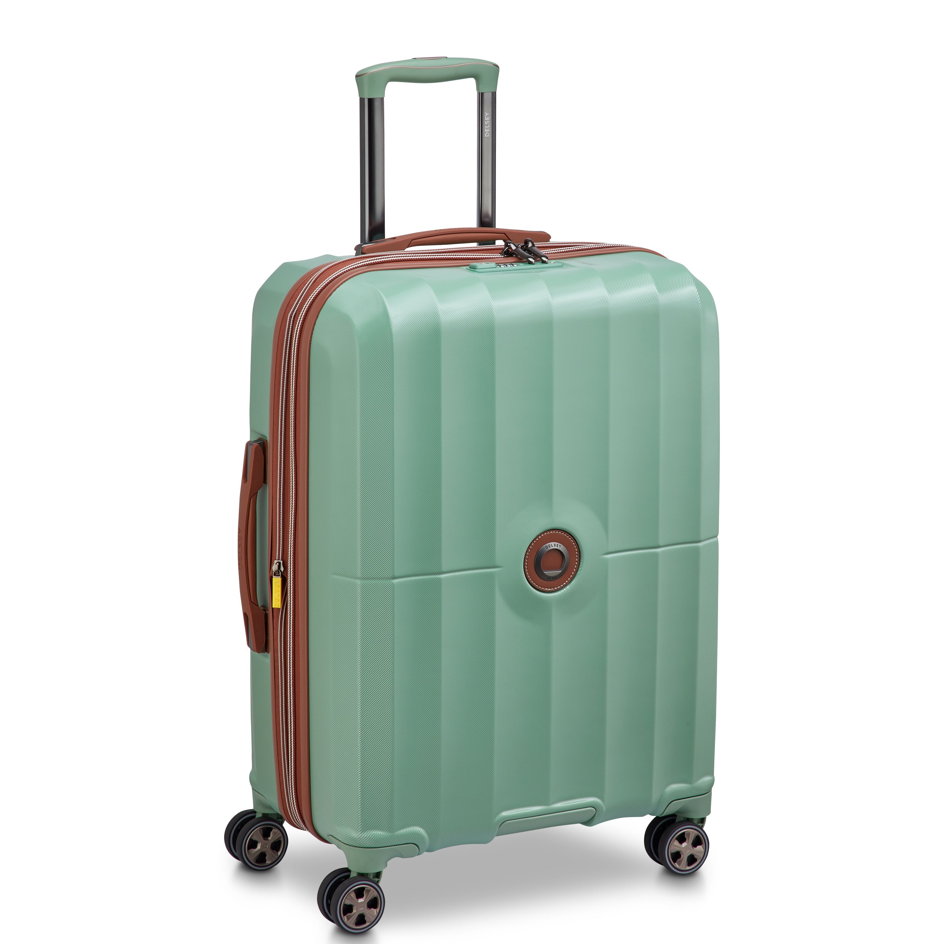 CARROUSEL 2| Koffer Aufgabegepäck Erweiterbar 66 CM SAGE GREEN