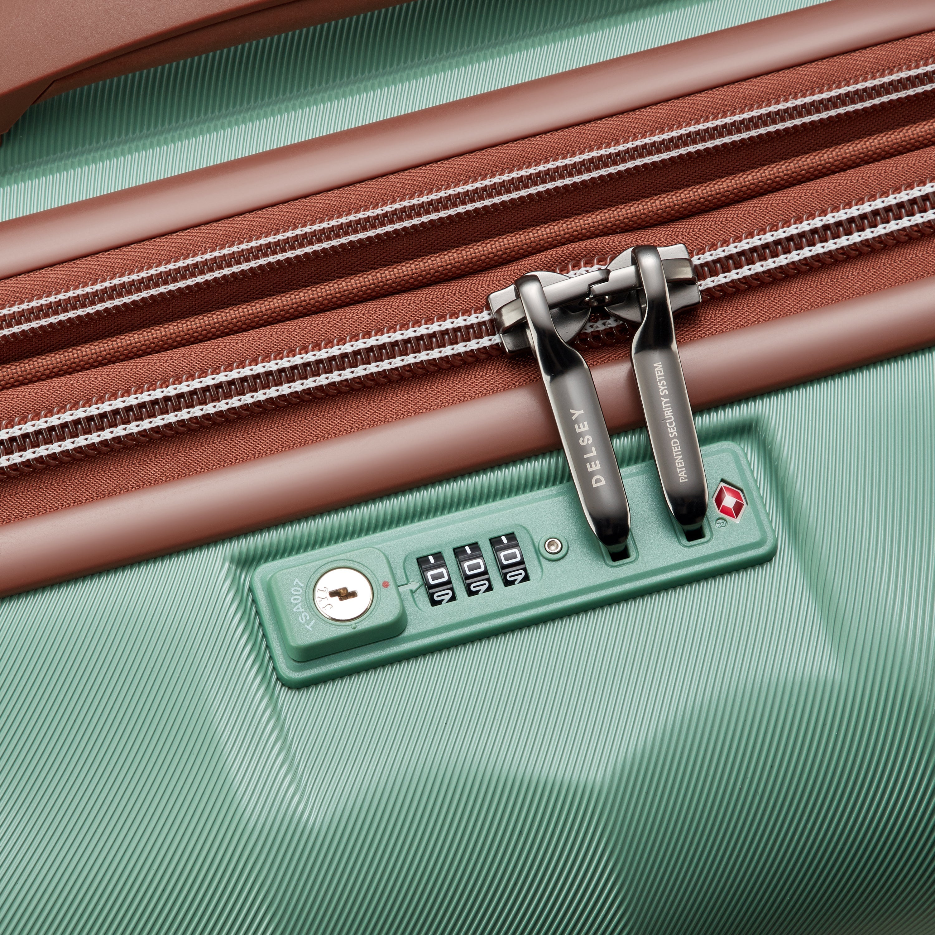 CARROUSEL 2| Koffer Aufgabegepäck Erweiterbar 66 CM SAGE GREEN