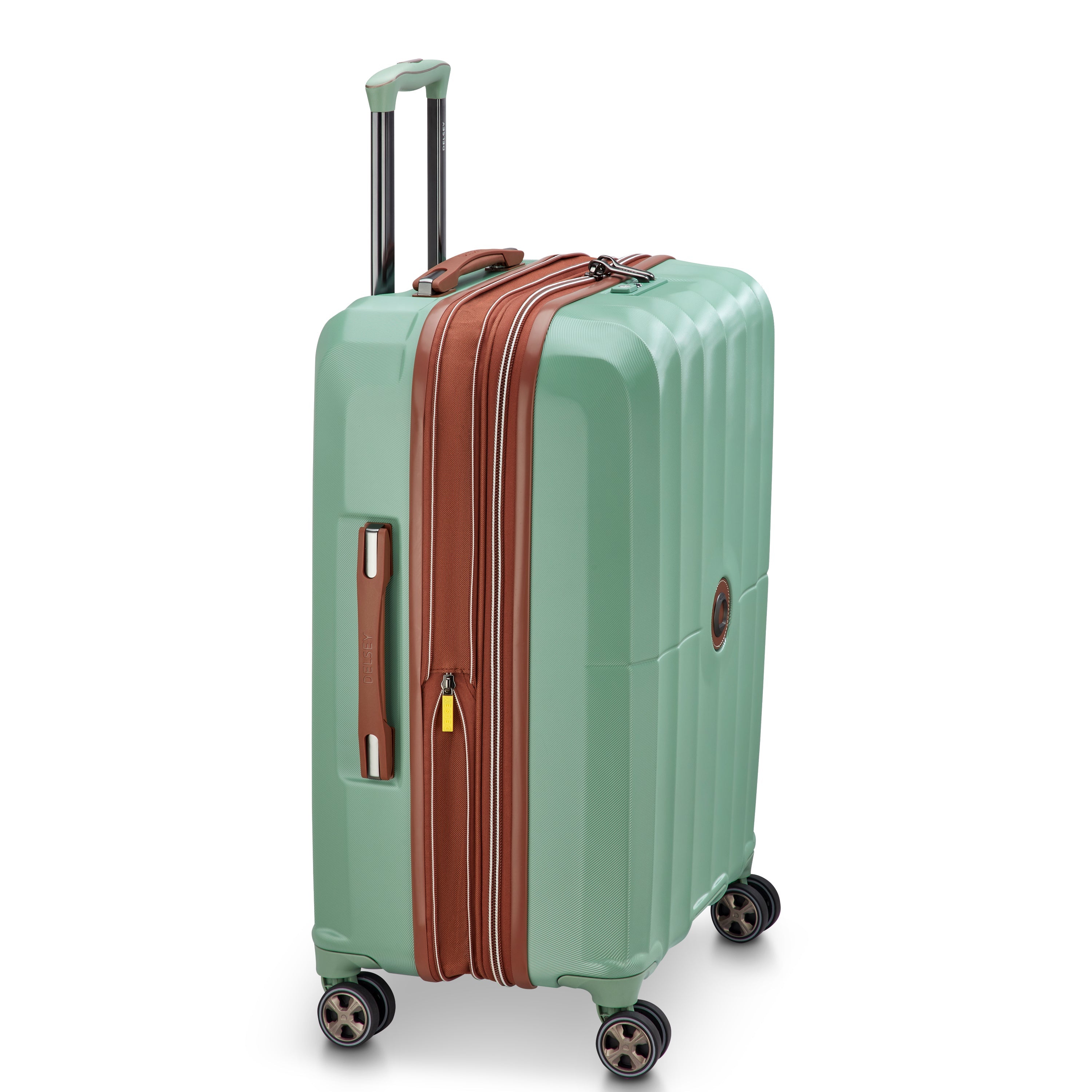 CARROUSEL 2| Koffer Aufgabegepäck Erweiterbar 66 CM SAGE GREEN