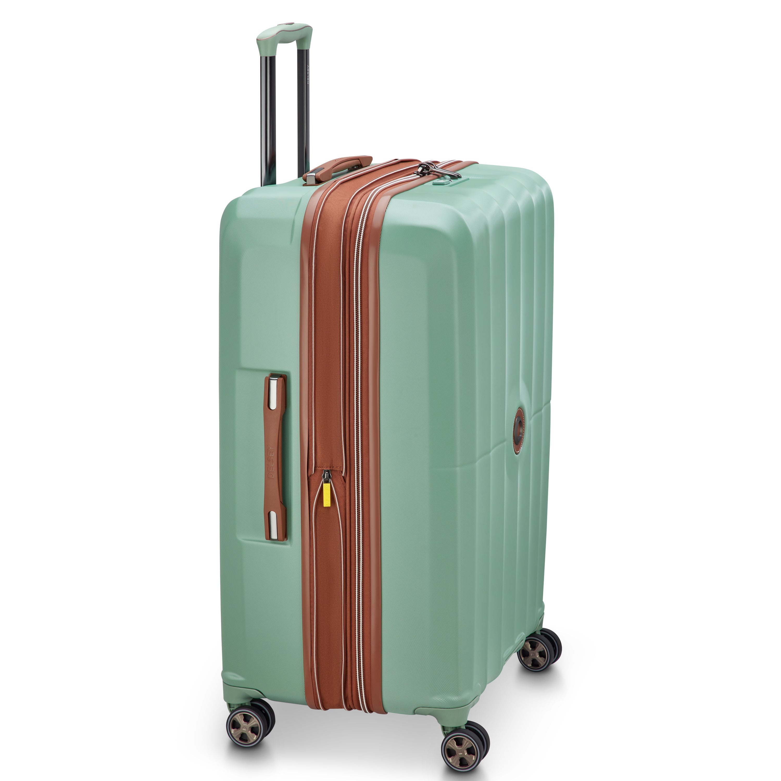 CARROUSEL 2| Koffer Aufgabe Erweiterbar 76 CM SALBEIGRÜN