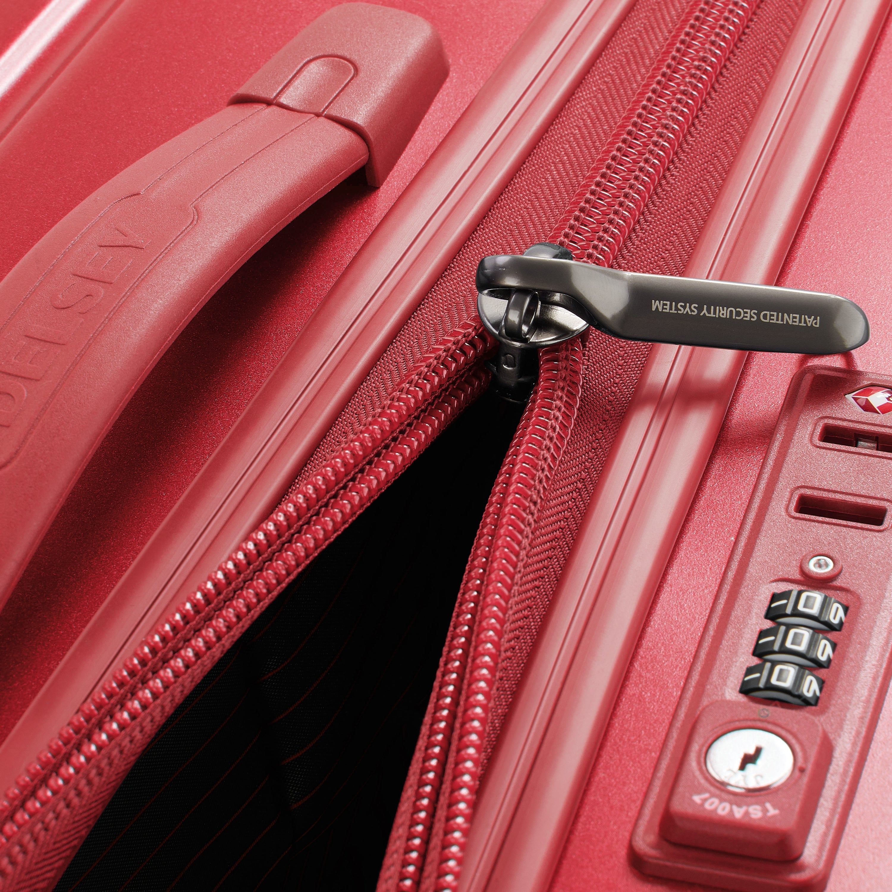 CAUMARTIN PLUS| Suitcase Cabin Expandable 55 CM RED