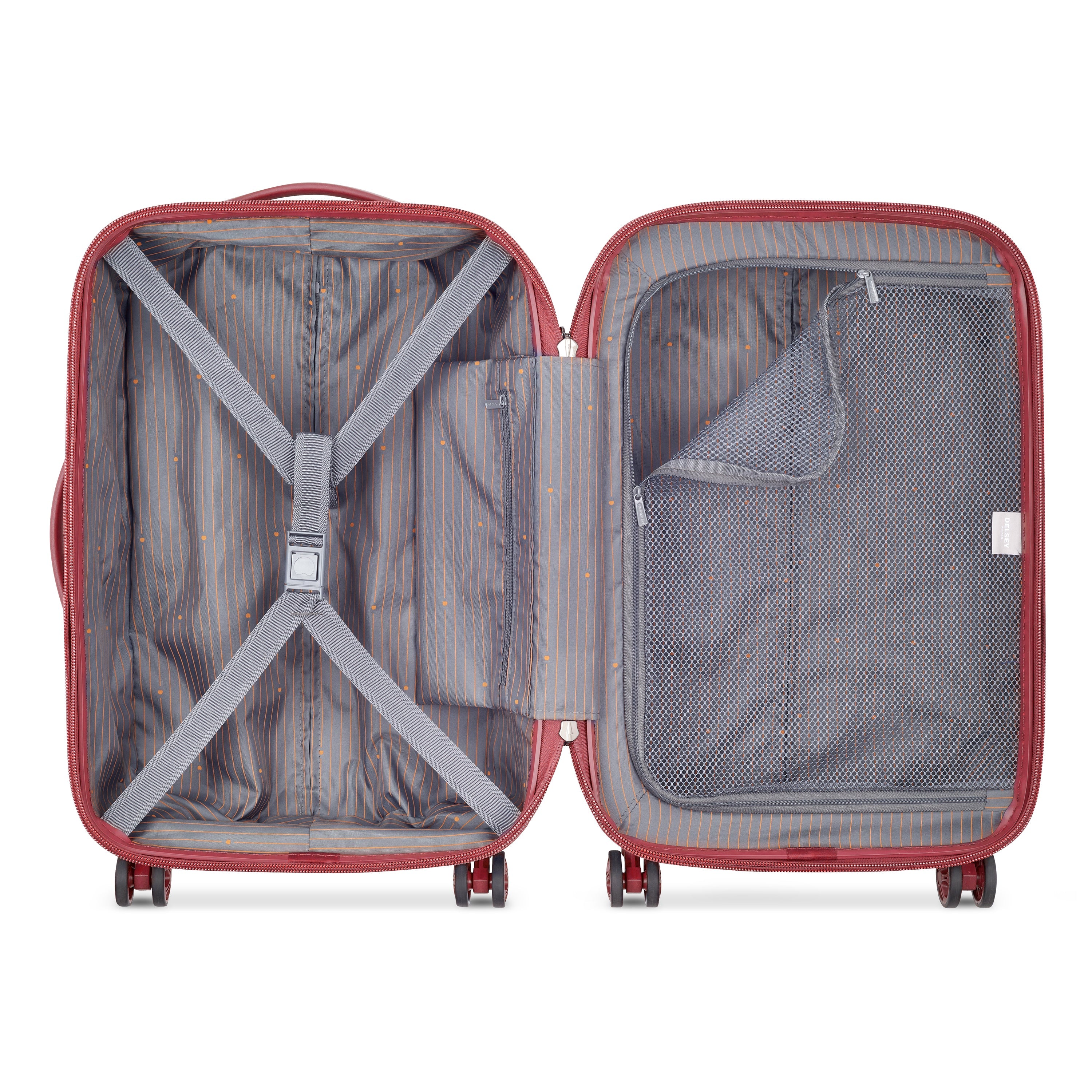 CAUMARTIN PLUS| Suitcase Cabin Expandable 55 CM RED