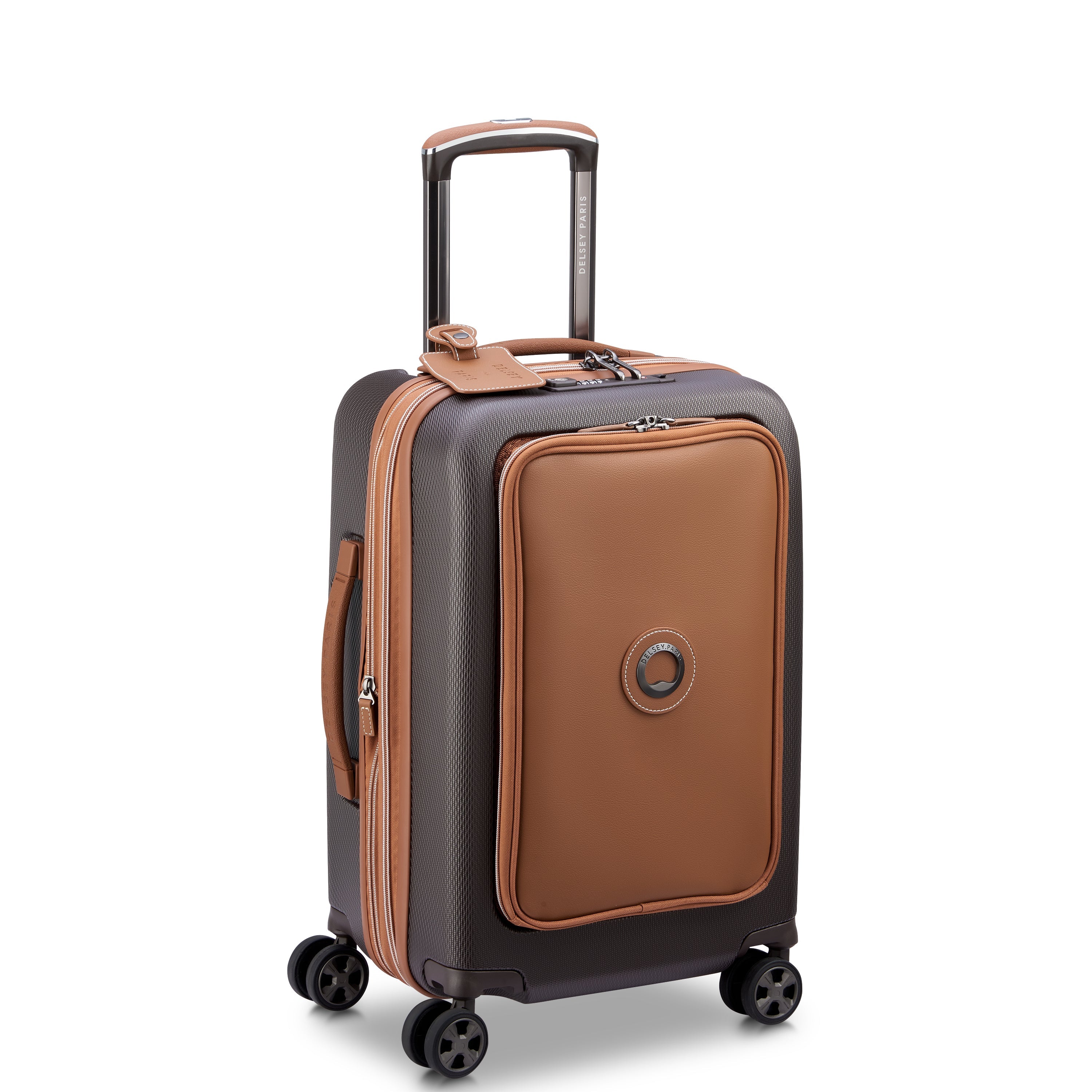 CHATELET AIR 2.0| Suitcase Cabin Expandable 55 CM BROWN