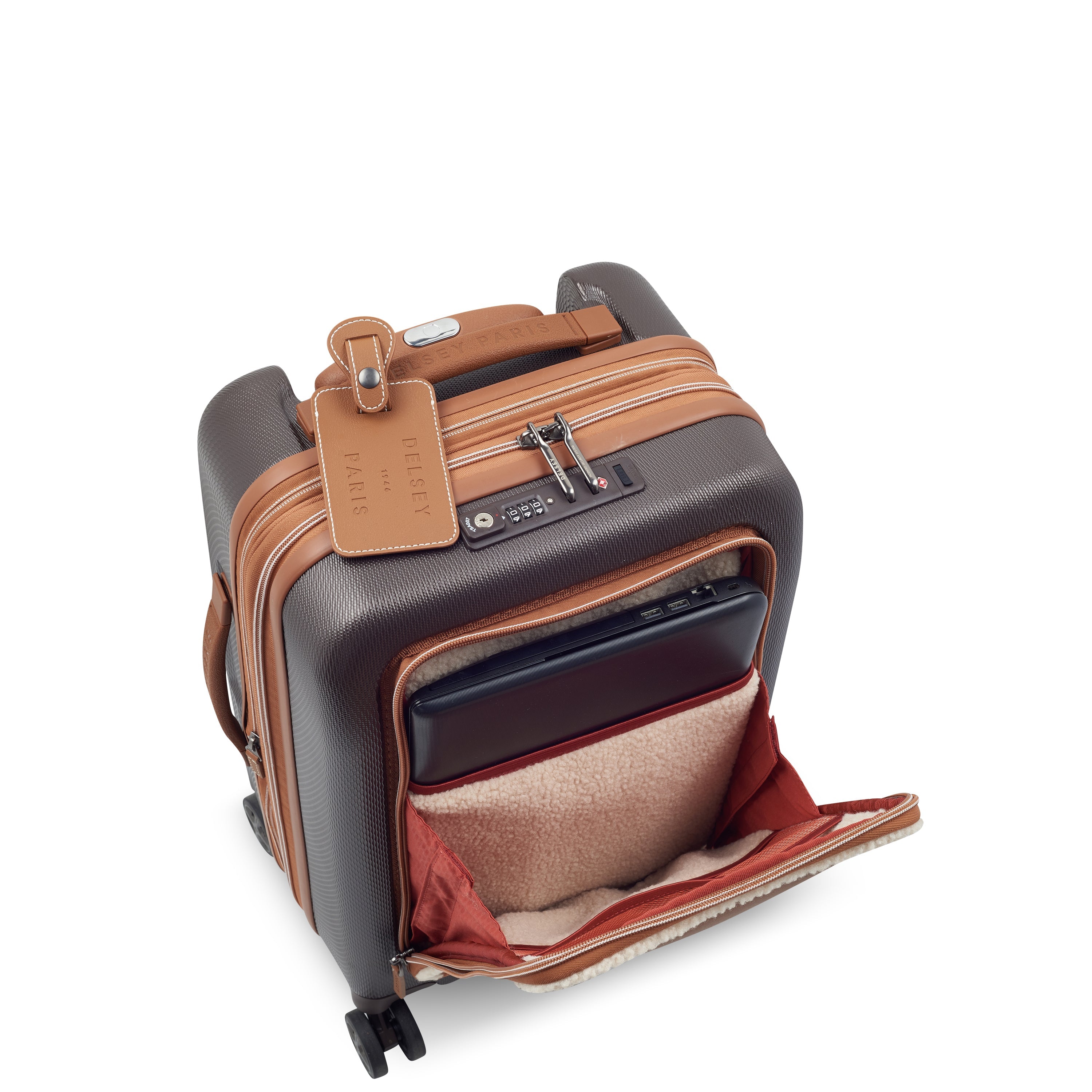 CHATELET AIR 2.0| Valise Cabine Extensible 55 CM MARRON