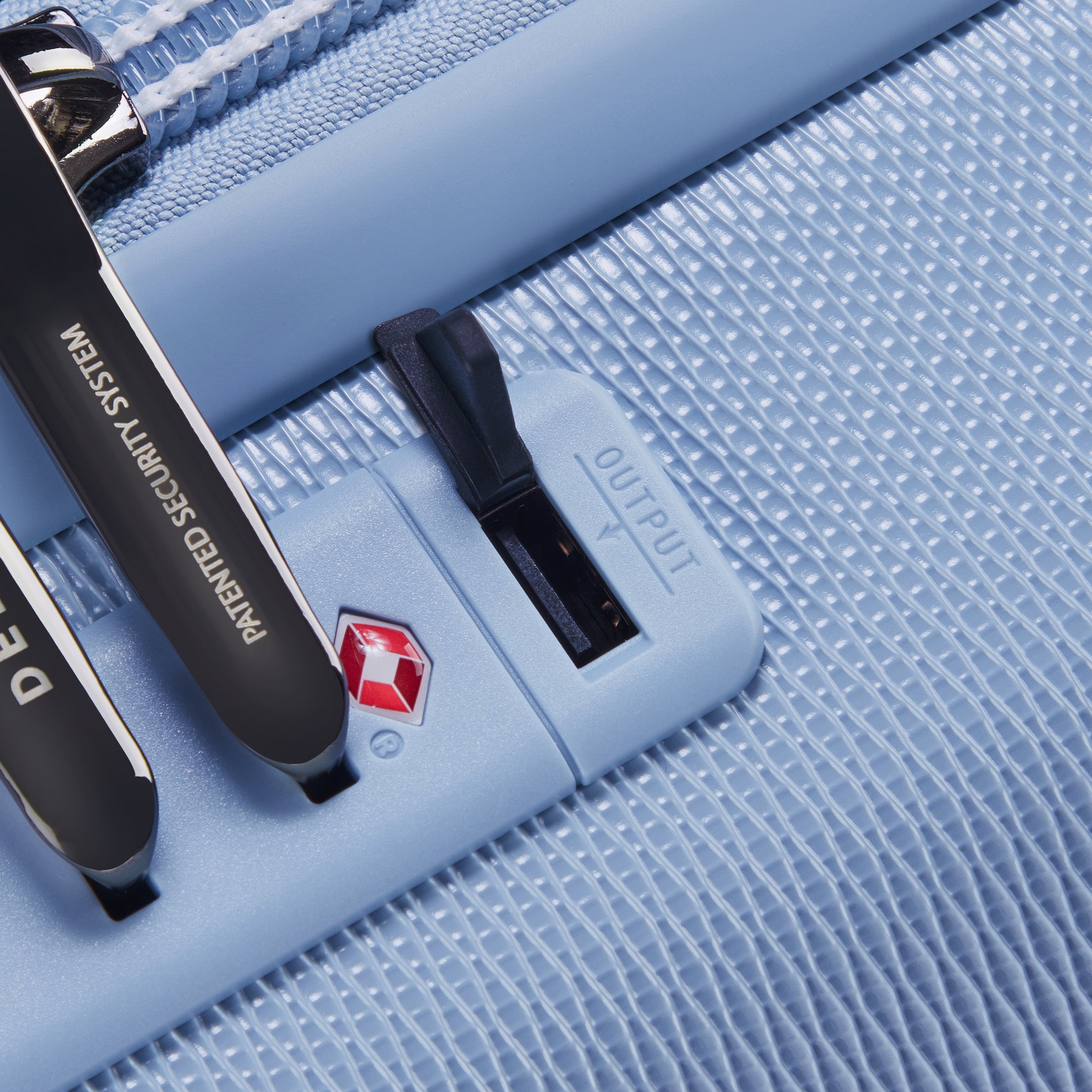 CHATELET AIR 2.0| Koffer Kabine Erweiterbar 55 CM HELLBLAU