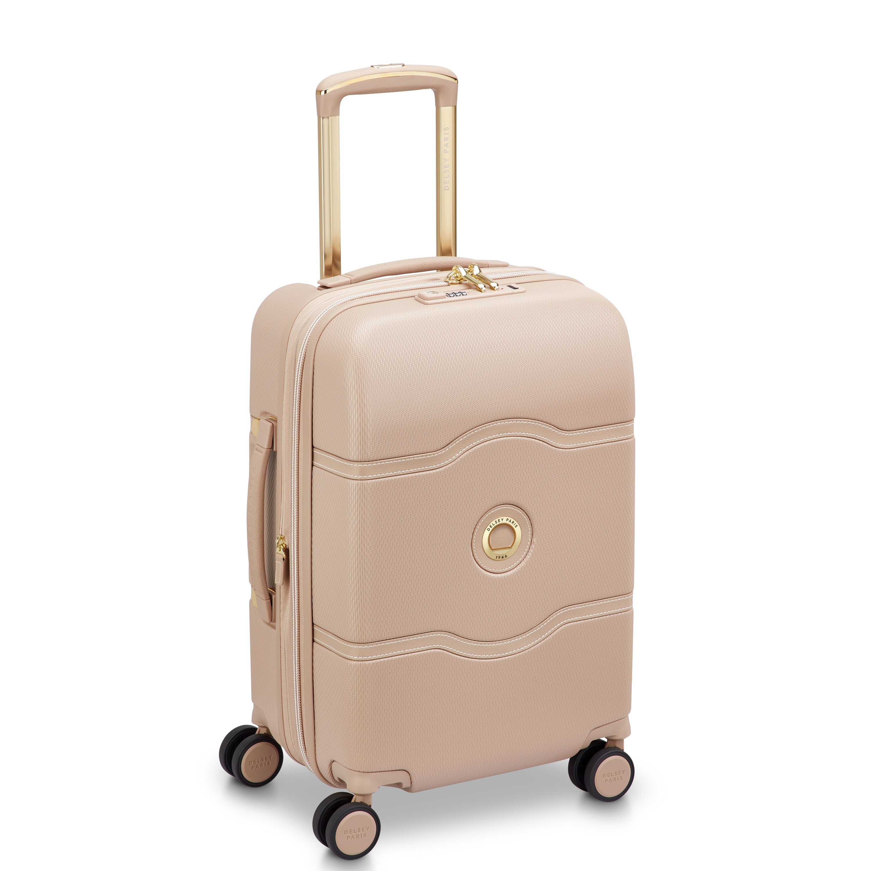 CHATELET AIR 2.0| Koffer Kabine Erweiterbar 55 CM BEIGE ROSE