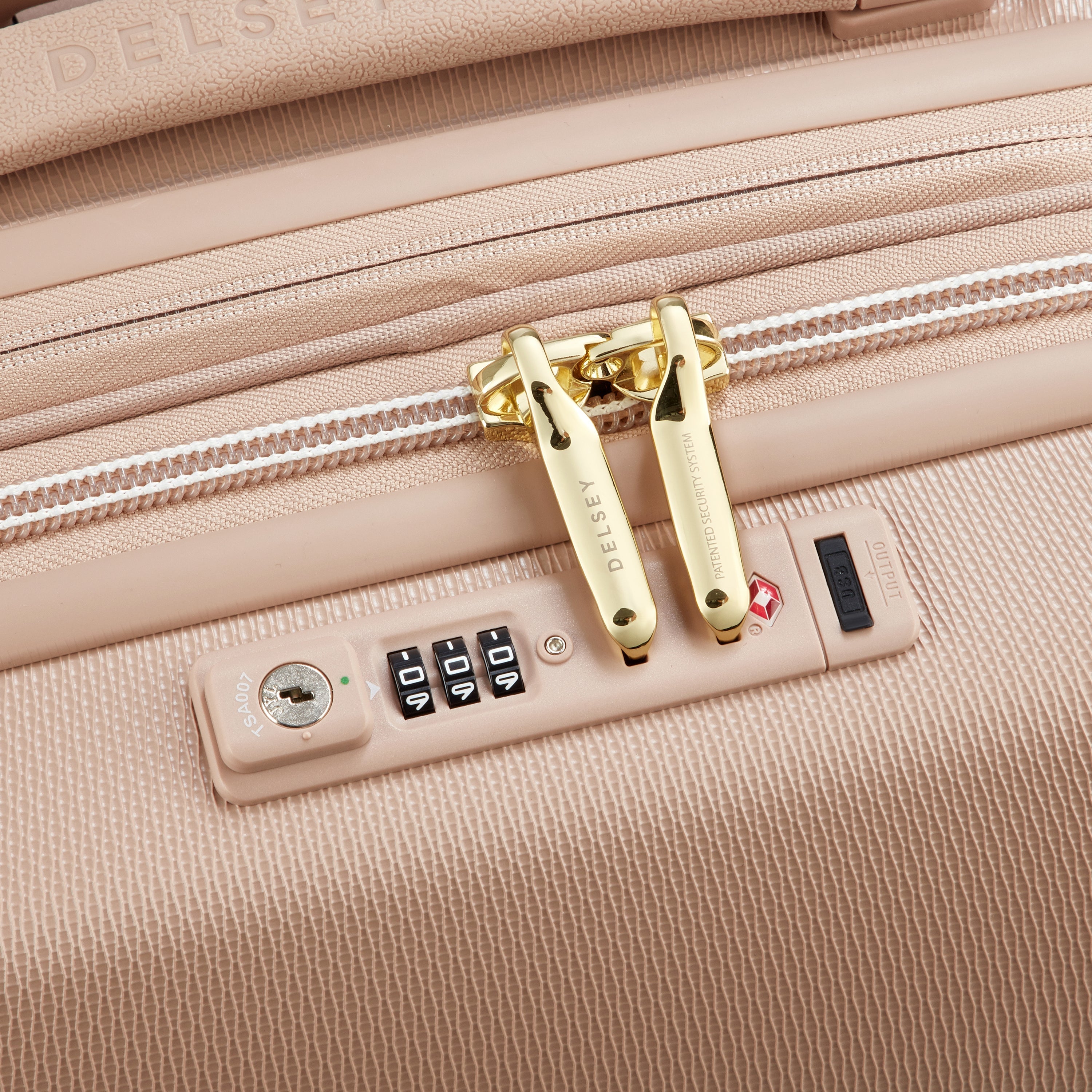 CHATELET AIR 2.0| Koffer Kabine Erweiterbar 55 CM BEIGE ROSE