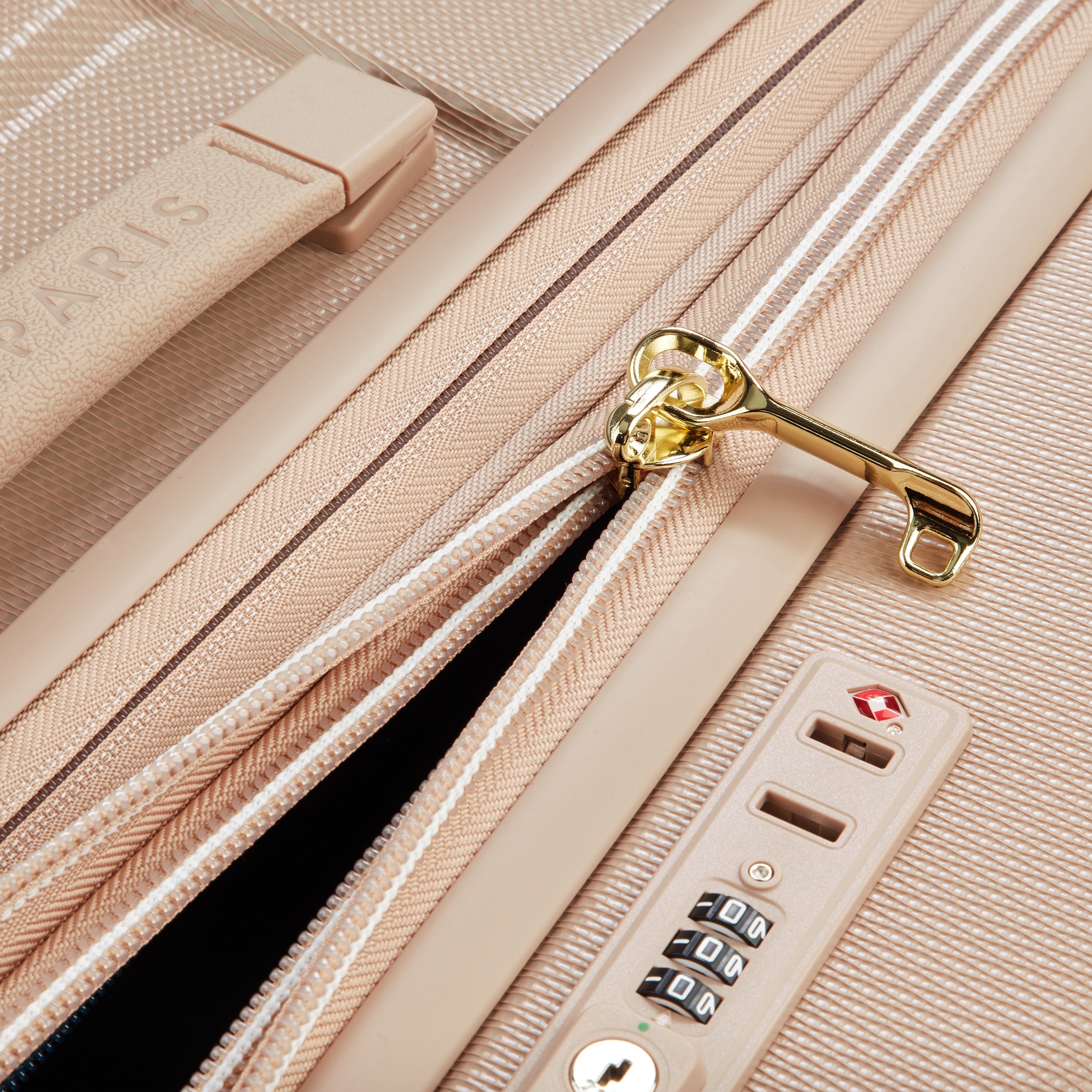 CHATELET AIR 2.0| Koffer Aufgabegepäck Erweiterbar 76.5 CM BEIGE ROSE